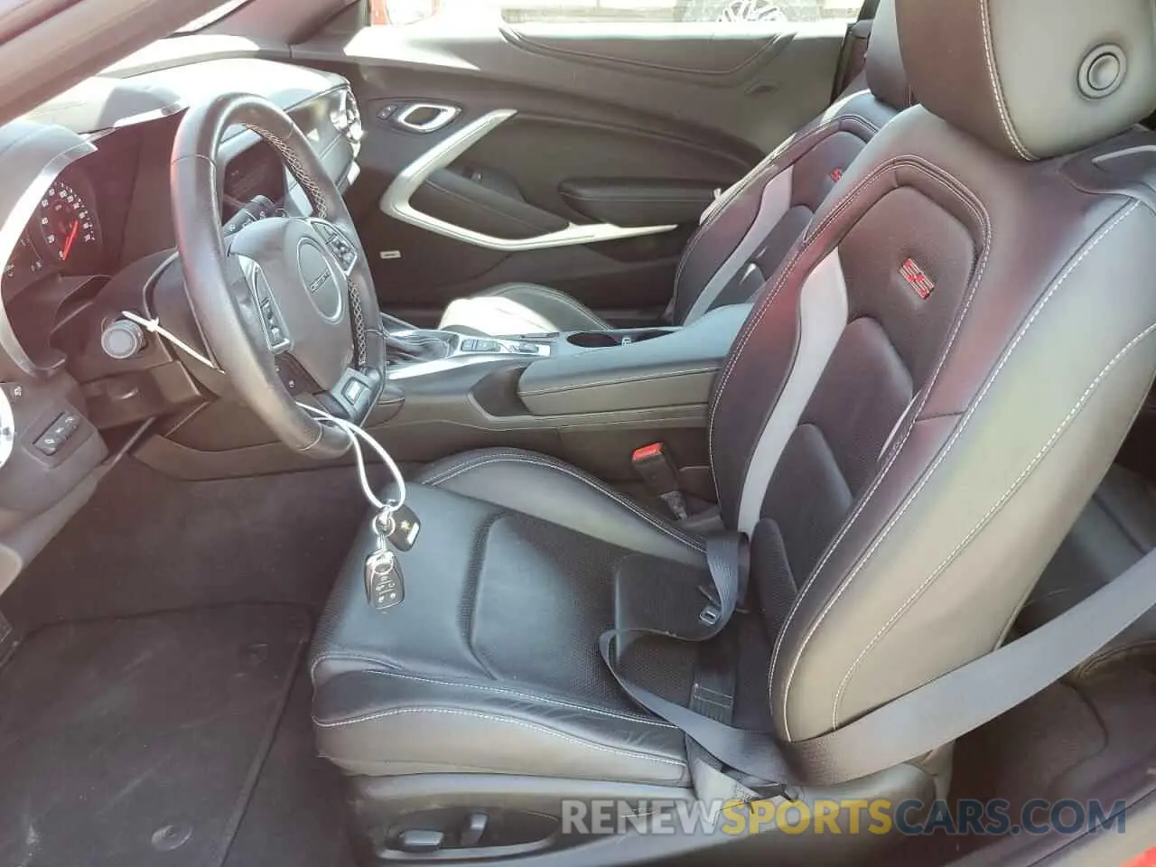 7 Photograph of a damaged car 1G1FH3D7XK0126969 CHEVROLET CAMARO 2019