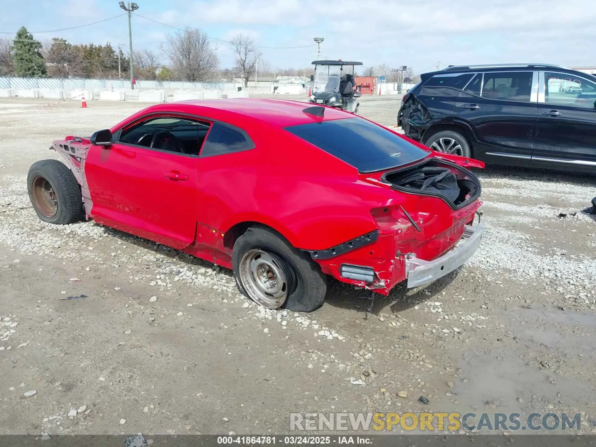 3 Photograph of a damaged car 1G1FJ1R63K0122724 CHEVROLET CAMARO 2019