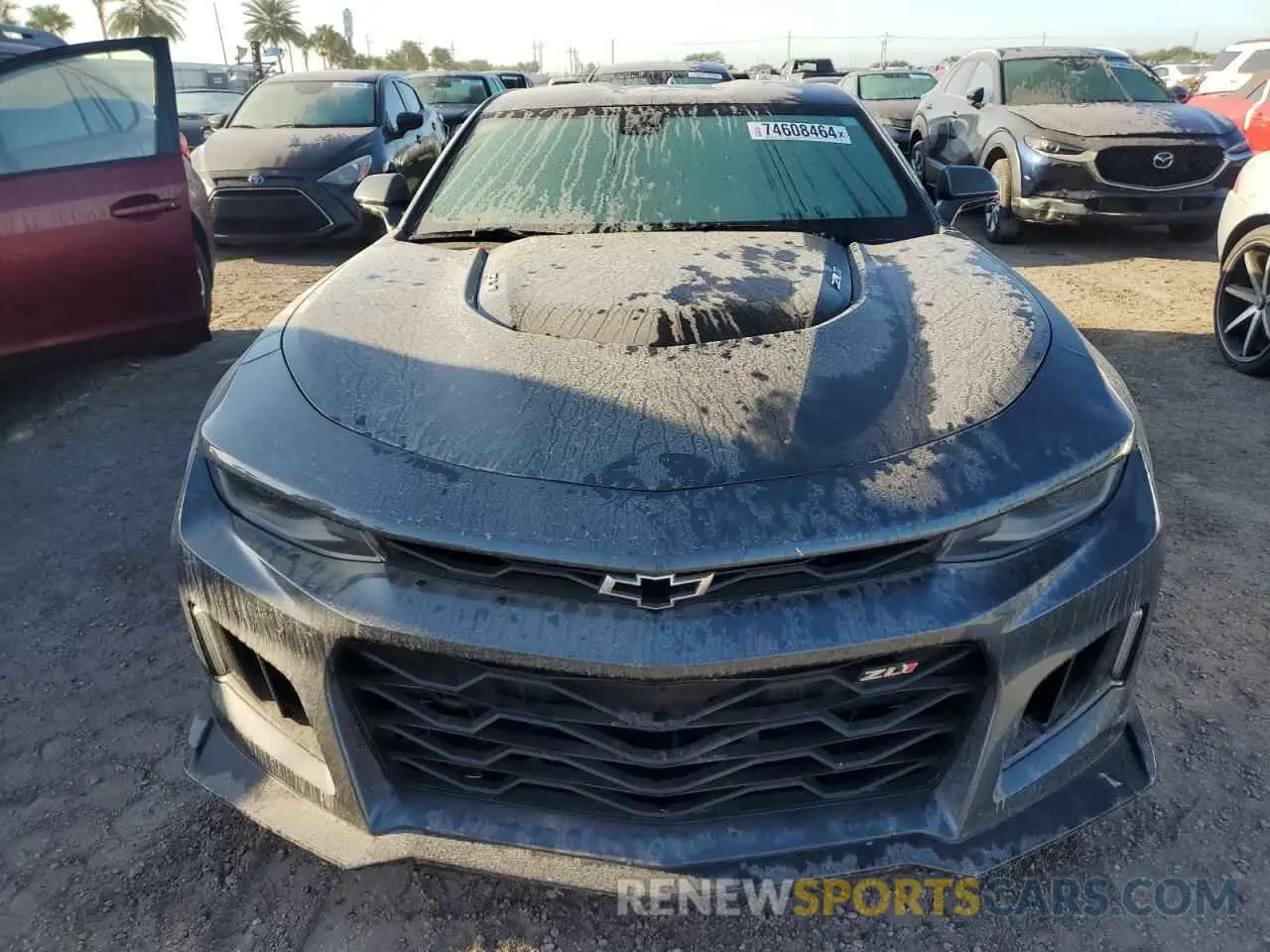 5 Photograph of a damaged car 1G1FJ1R67K0150803 CHEVROLET CAMARO 2019