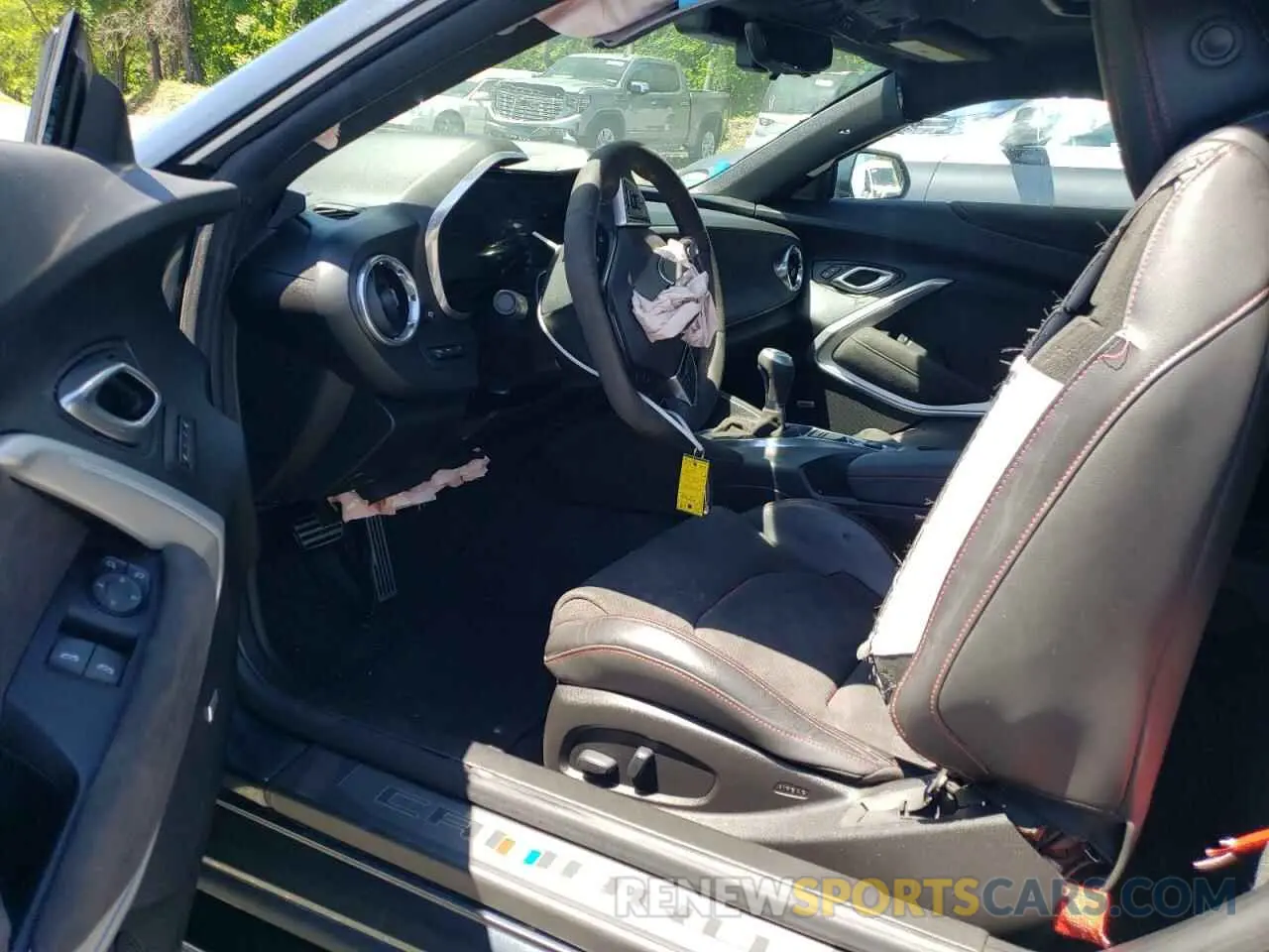 8 Photograph of a damaged car 1G1FK1R61K0132231 CHEVROLET CAMARO 2019