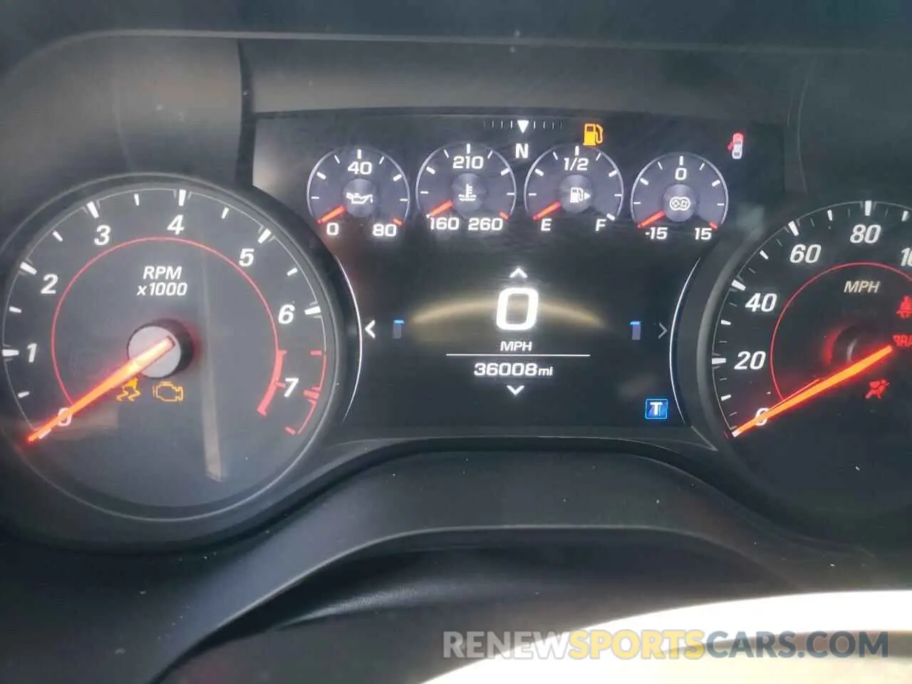 9 Photograph of a damaged car 1G1FK1R61K0132231 CHEVROLET CAMARO 2019