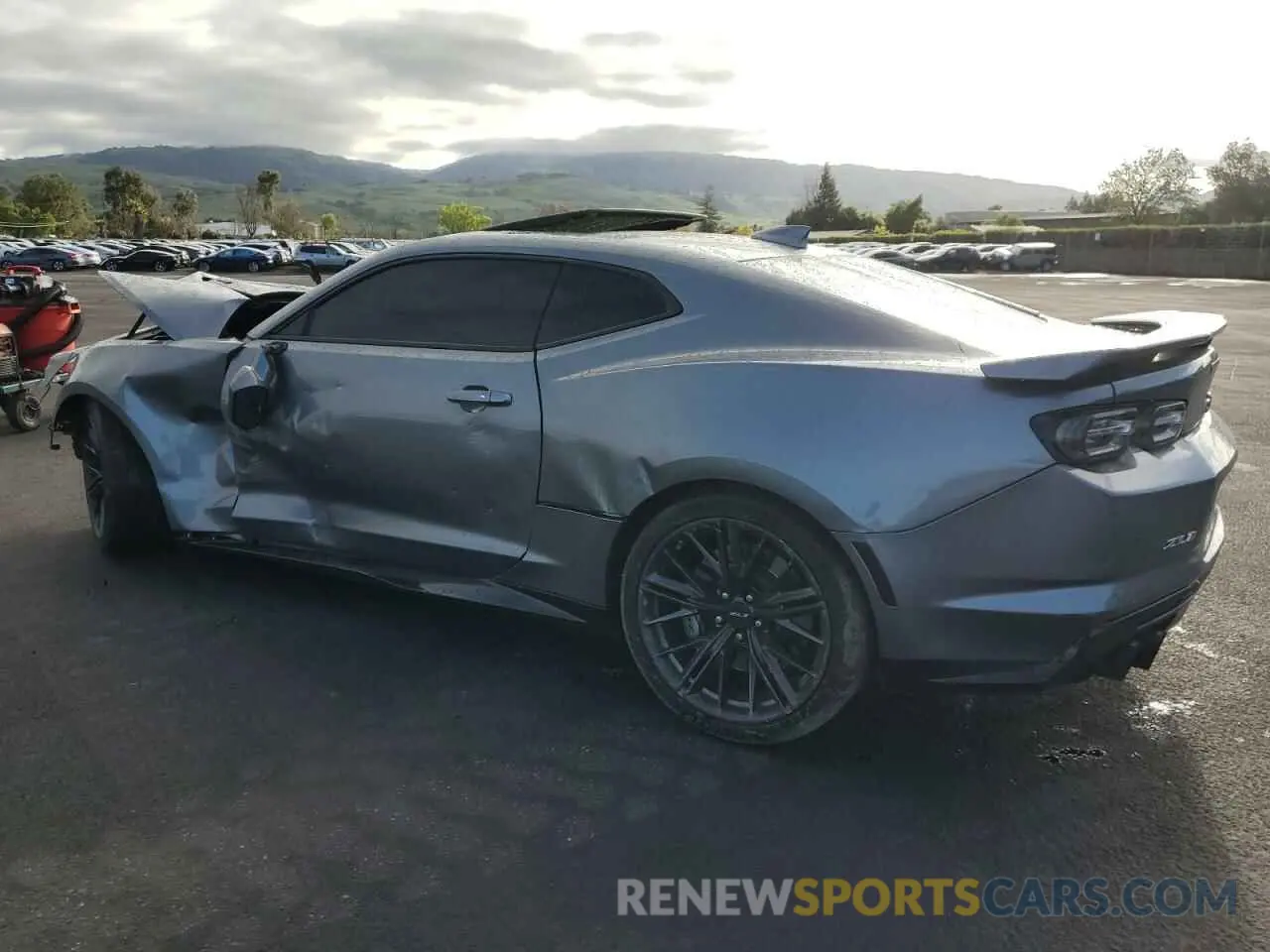 2 Photograph of a damaged car 1G1FK1R62K0115941 CHEVROLET CAMARO 2019