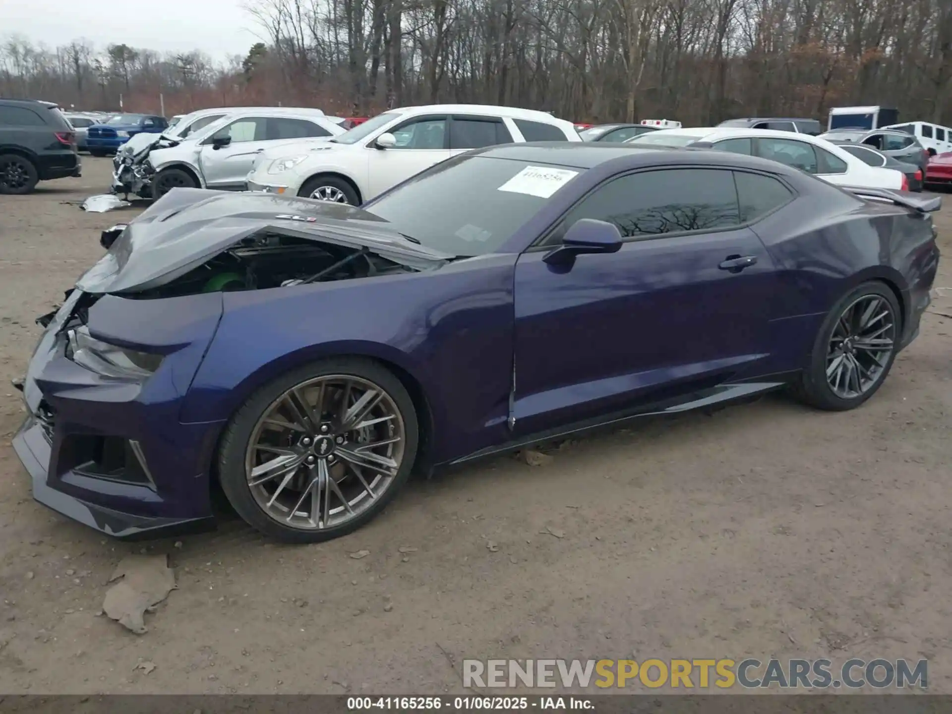 2 Photograph of a damaged car 1G1FK1R68K0144103 CHEVROLET CAMARO 2019