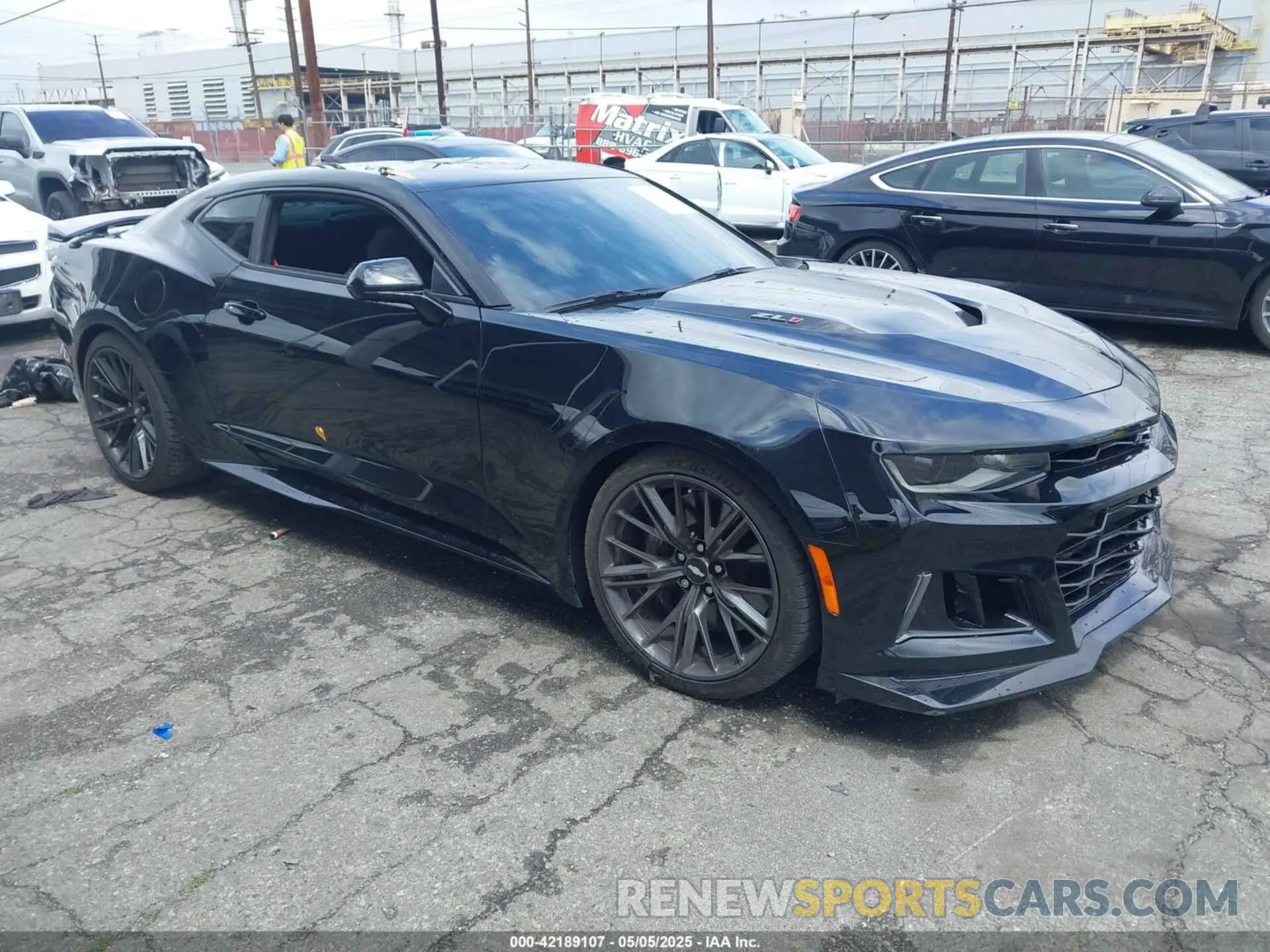1 Photograph of a damaged car 1G1FK1R6XK0127948 CHEVROLET CAMARO 2019