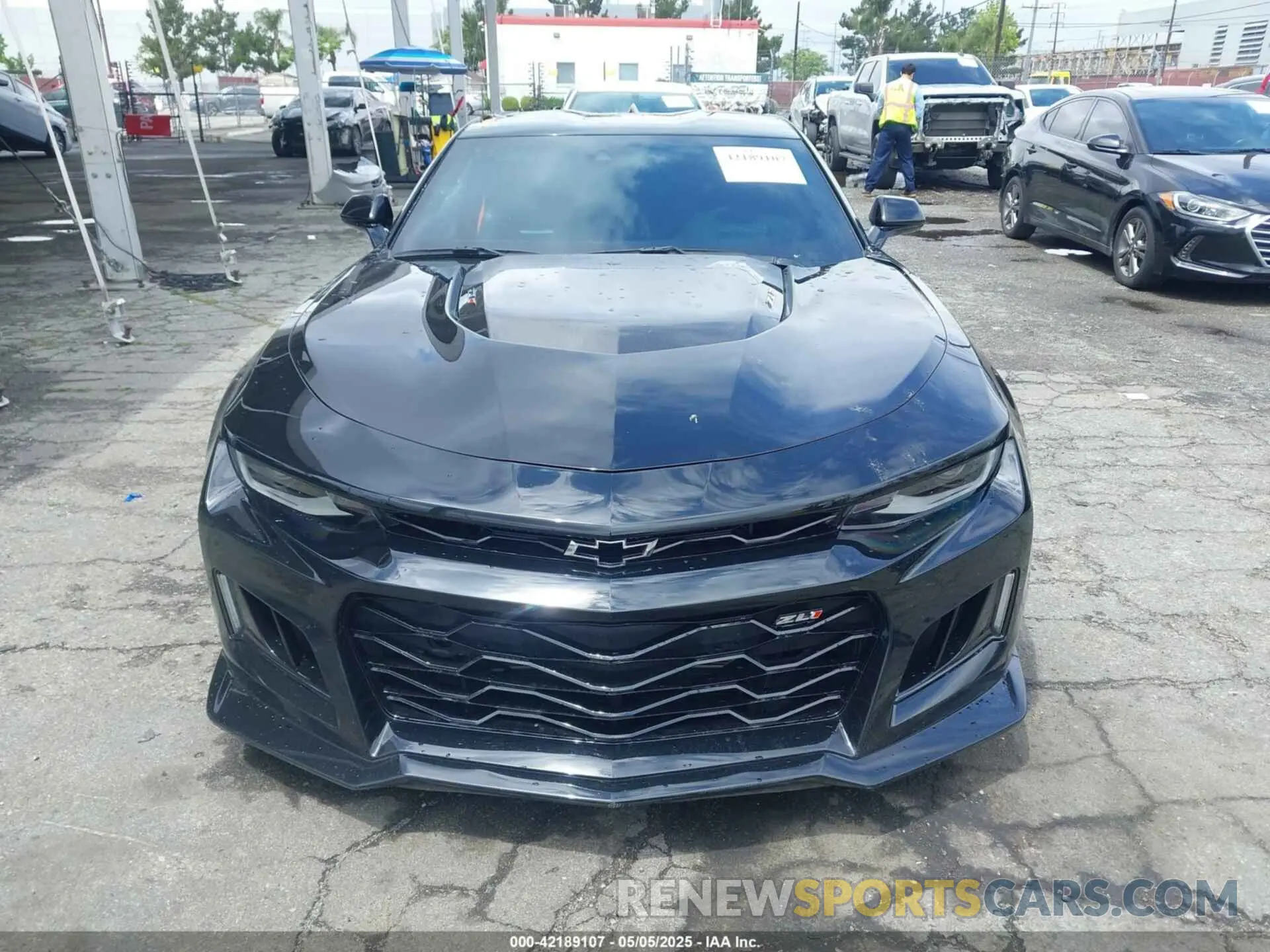 12 Photograph of a damaged car 1G1FK1R6XK0127948 CHEVROLET CAMARO 2019