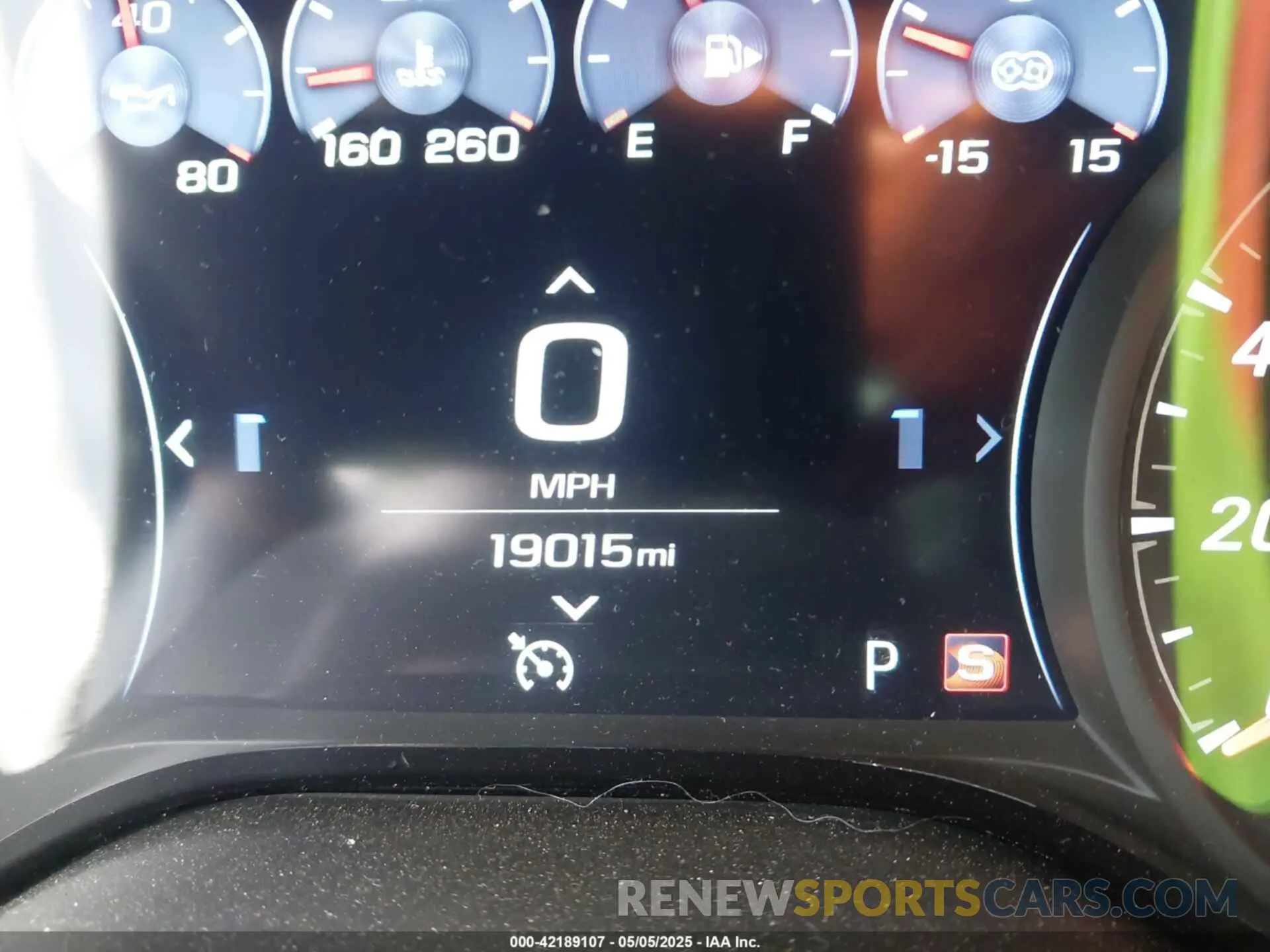 15 Photograph of a damaged car 1G1FK1R6XK0127948 CHEVROLET CAMARO 2019