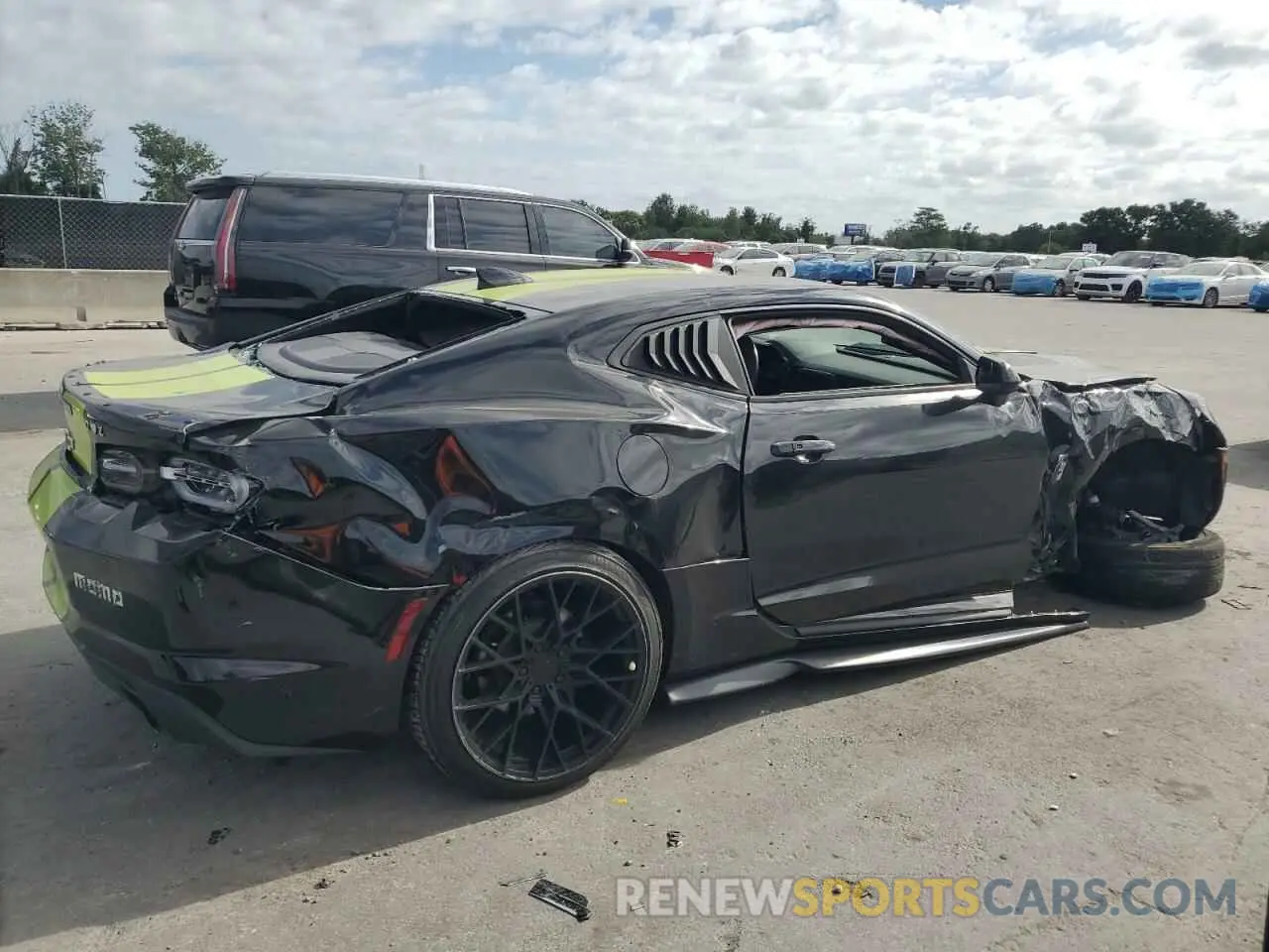 3 Photograph of a damaged car 1G1FB1RS0L0107061 CHEVROLET CAMARO 2020