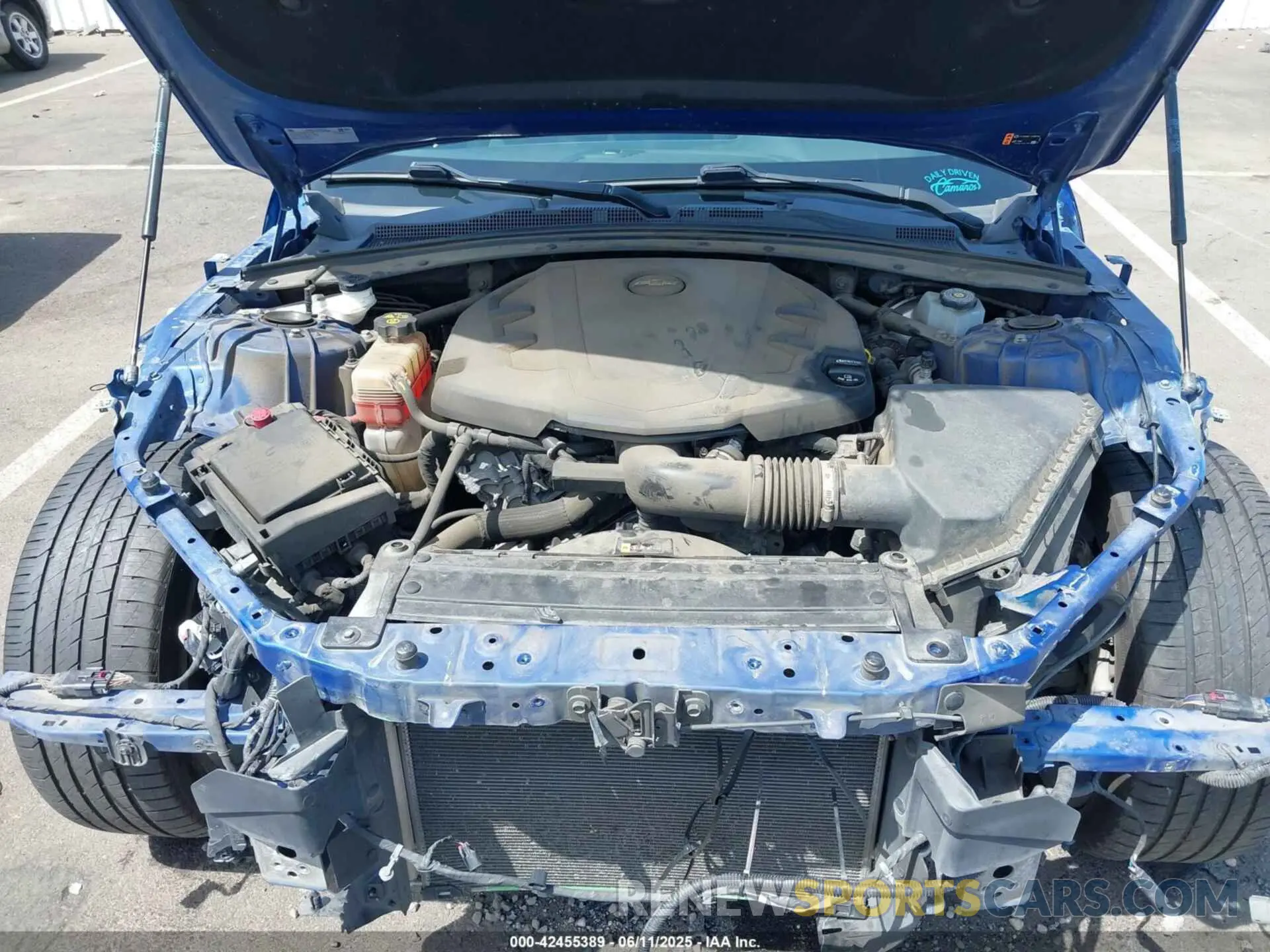 10 Photograph of a damaged car 1G1FB1RS0L0125186 CHEVROLET CAMARO 2020