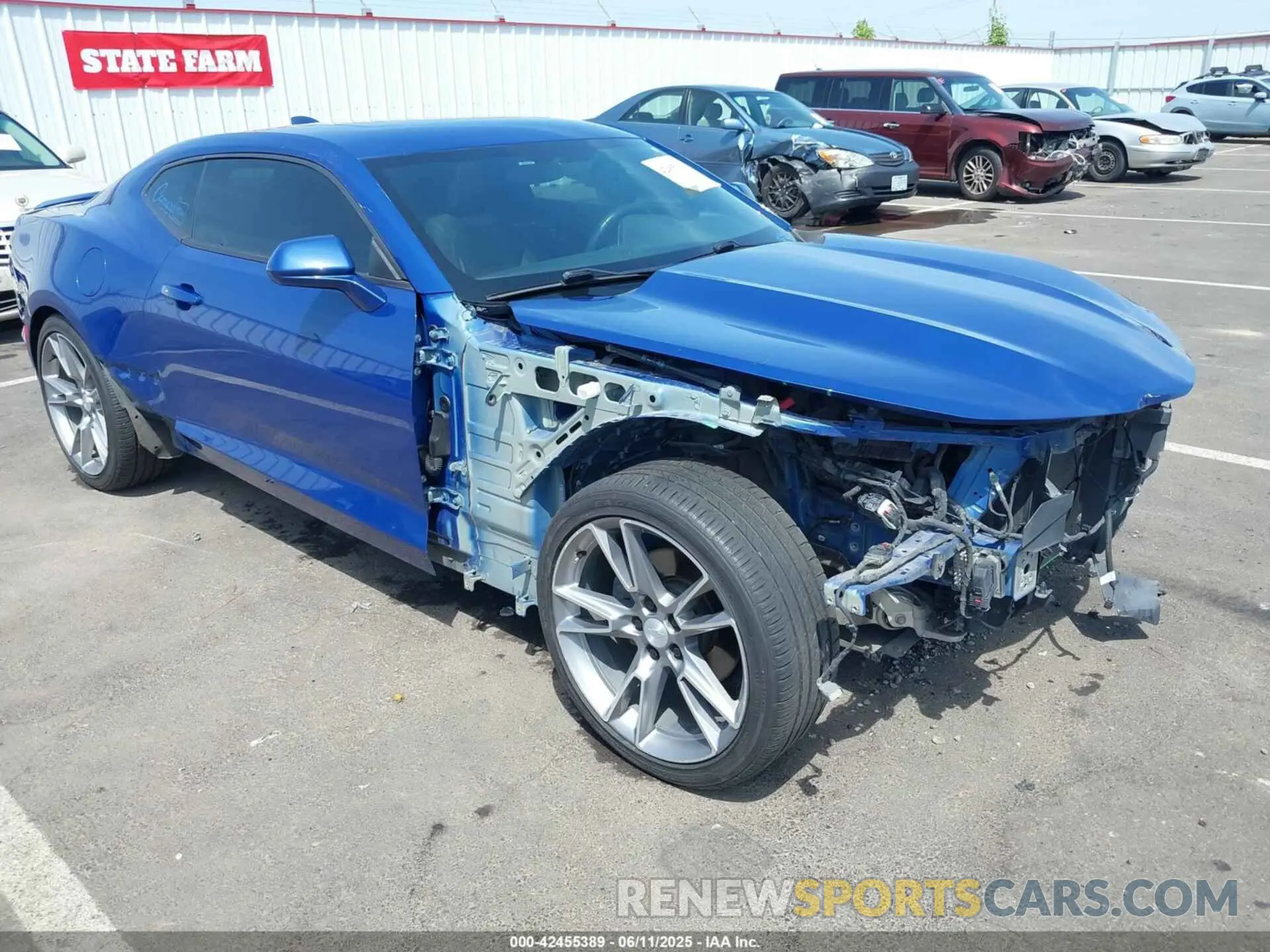 20 Photograph of a damaged car 1G1FB1RS0L0125186 CHEVROLET CAMARO 2020