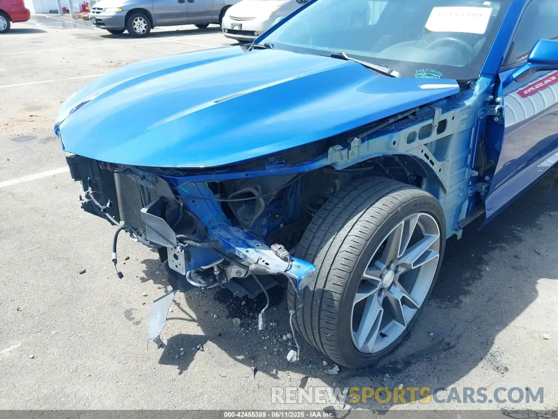6 Photograph of a damaged car 1G1FB1RS0L0125186 CHEVROLET CAMARO 2020