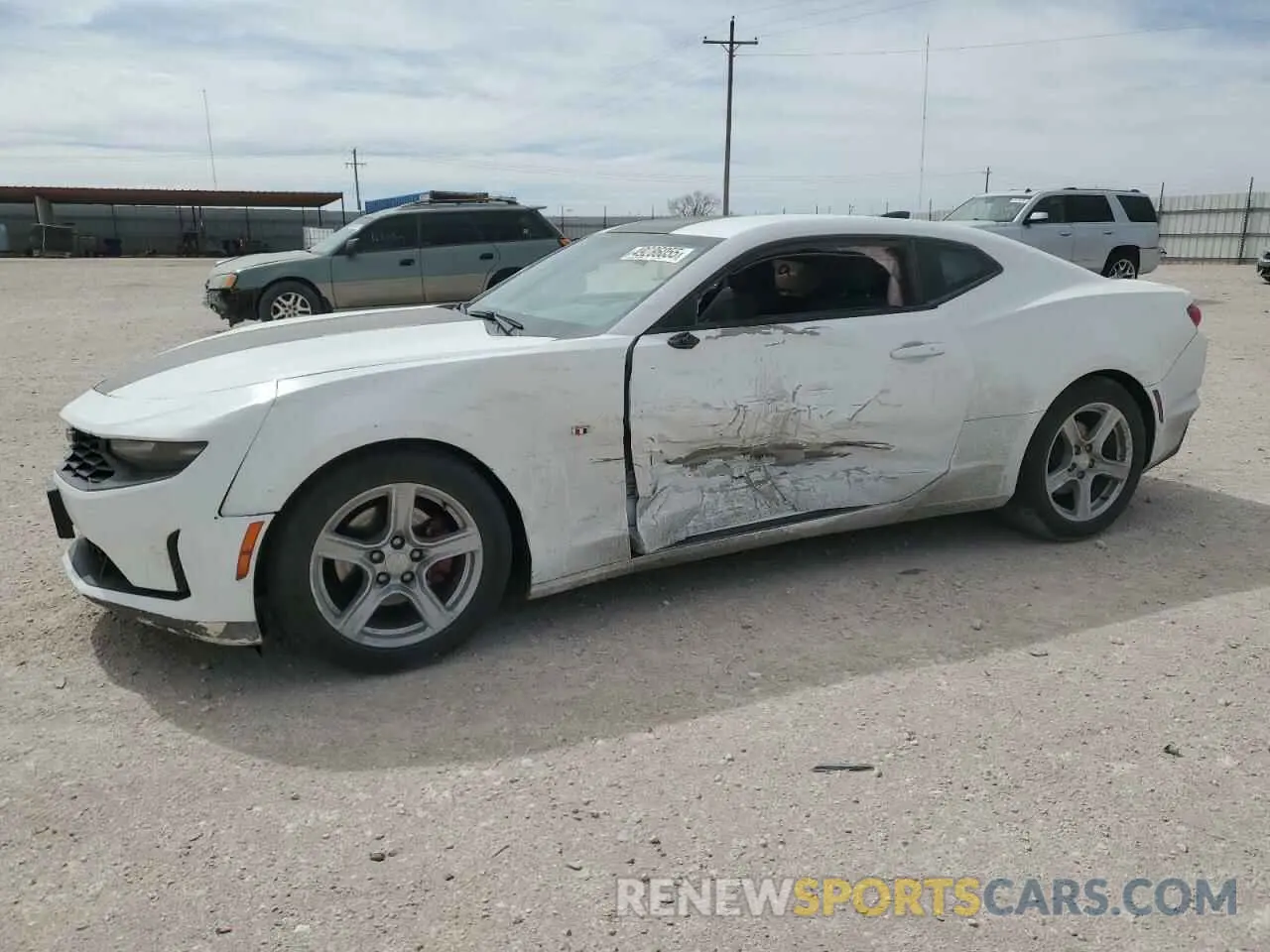 1 Photograph of a damaged car 1G1FB1RS2L0104565 CHEVROLET CAMARO 2020
