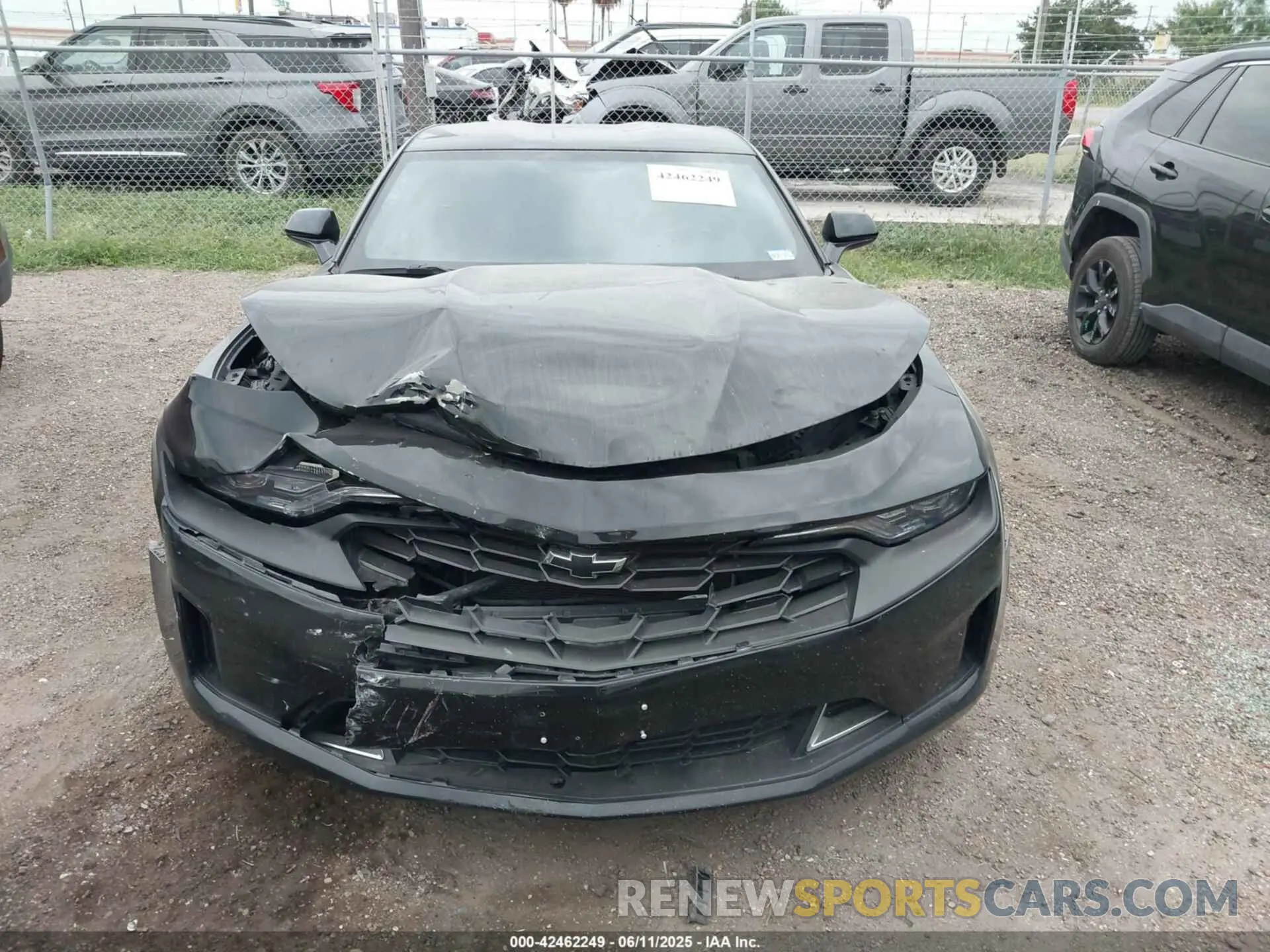 12 Photograph of a damaged car 1G1FB1RS2L0137243 CHEVROLET CAMARO 2020