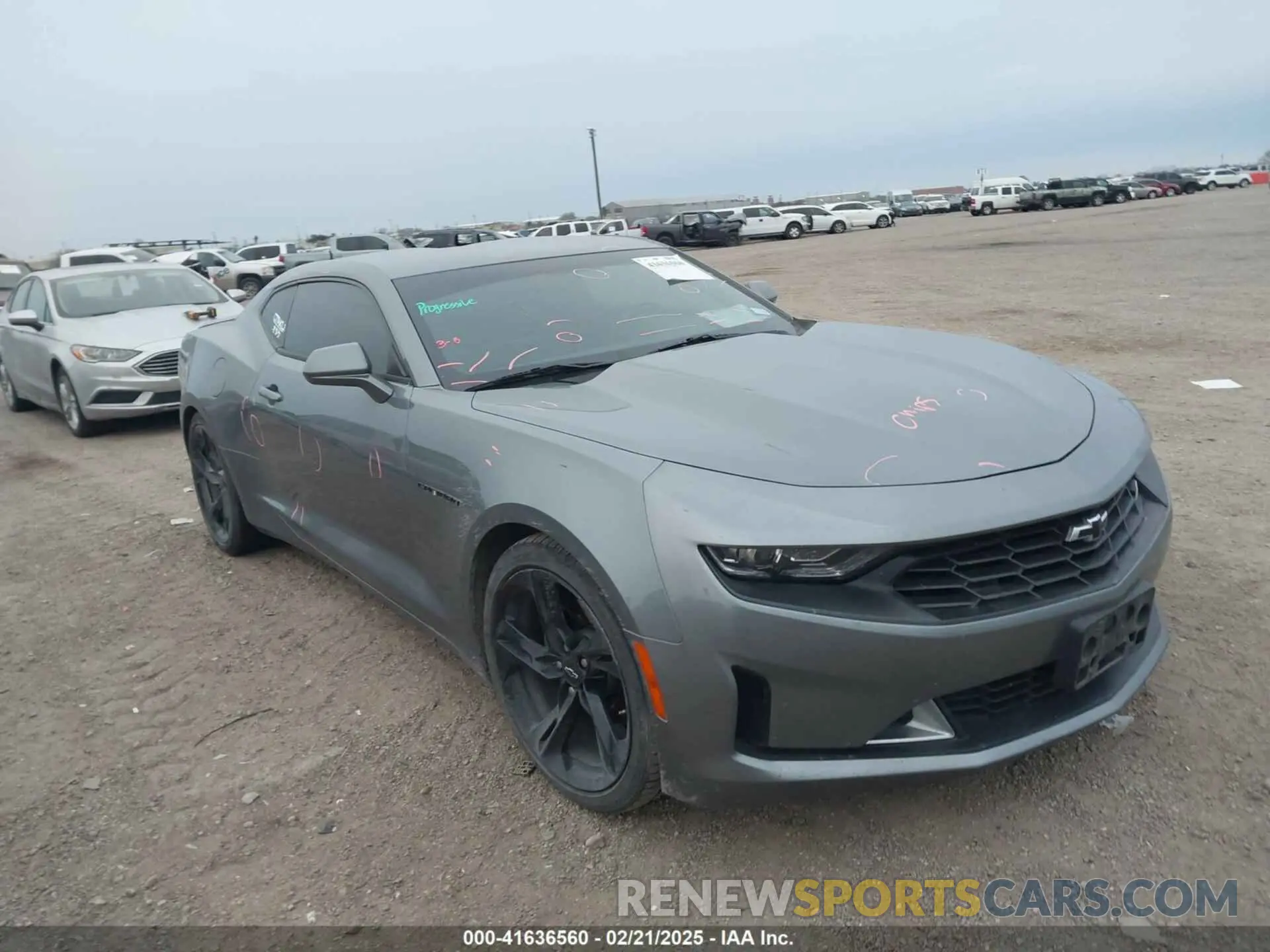 1 Photograph of a damaged car 1G1FB1RS3L0130799 CHEVROLET CAMARO 2020