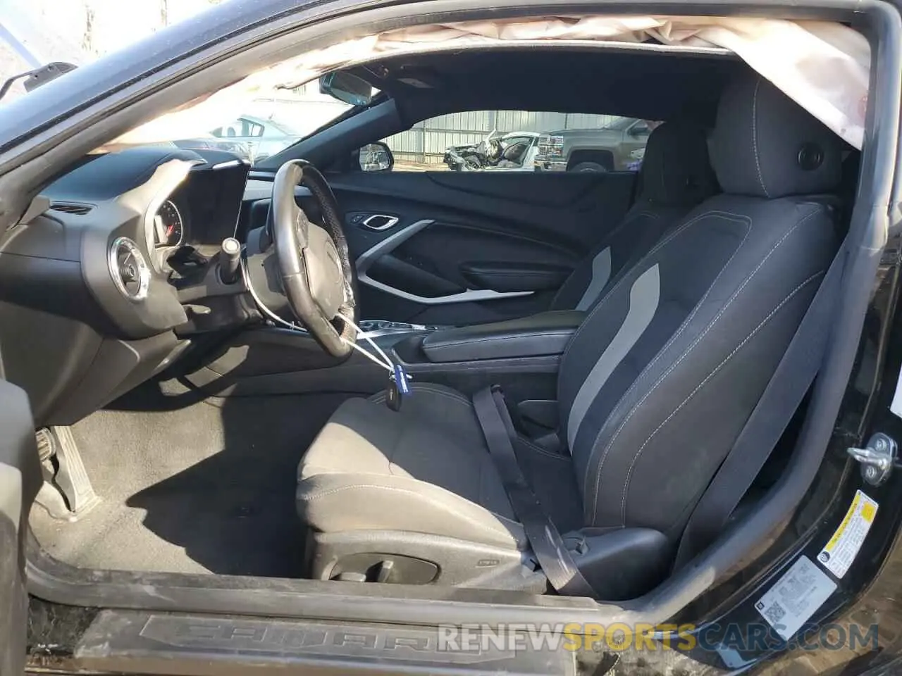 7 Photograph of a damaged car 1G1FB1RS4L0114806 CHEVROLET CAMARO 2020
