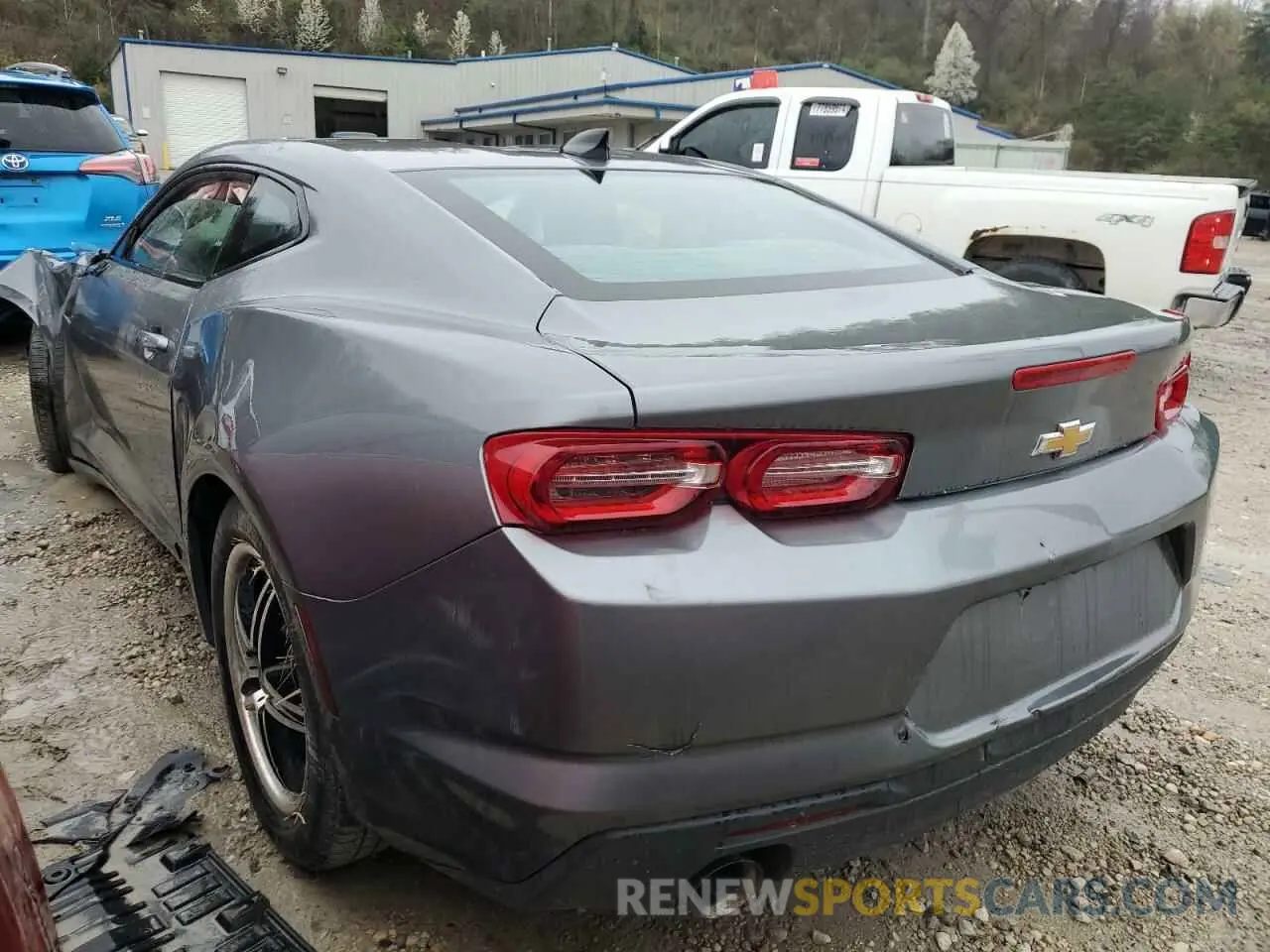 2 Photograph of a damaged car 1G1FB1RS4L0117608 CHEVROLET CAMARO 2020