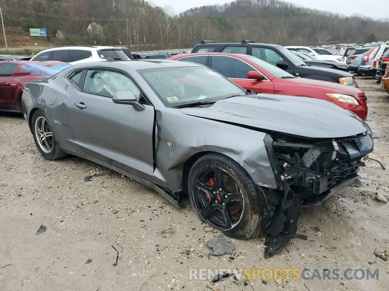4 Photograph of a damaged car 1G1FB1RS4L0117608 CHEVROLET CAMARO 2020
