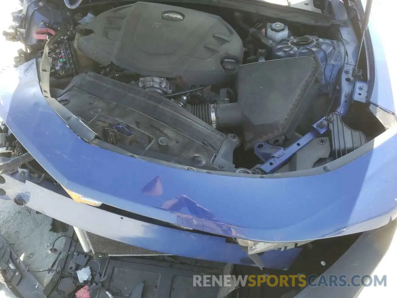 11 Photograph of a damaged car 1G1FB1RS4L0149989 CHEVROLET CAMARO 2020