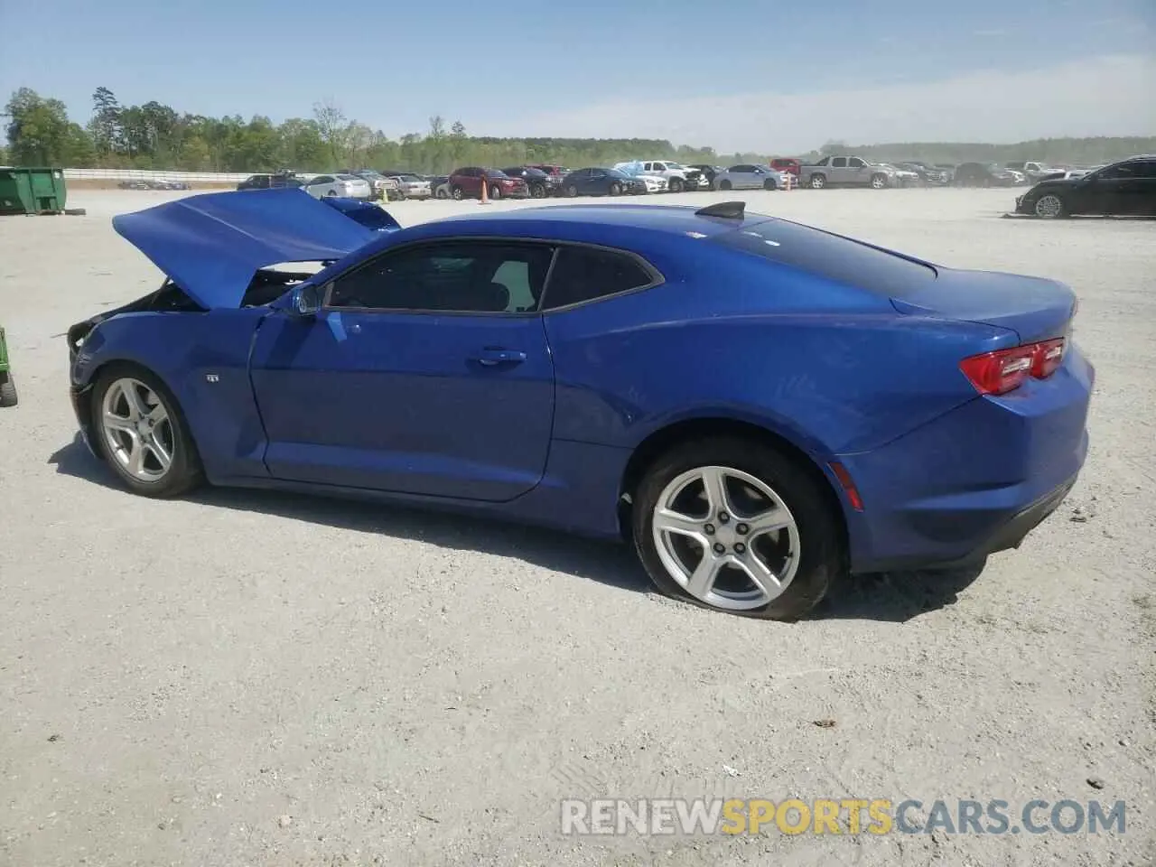 2 Photograph of a damaged car 1G1FB1RS4L0149989 CHEVROLET CAMARO 2020