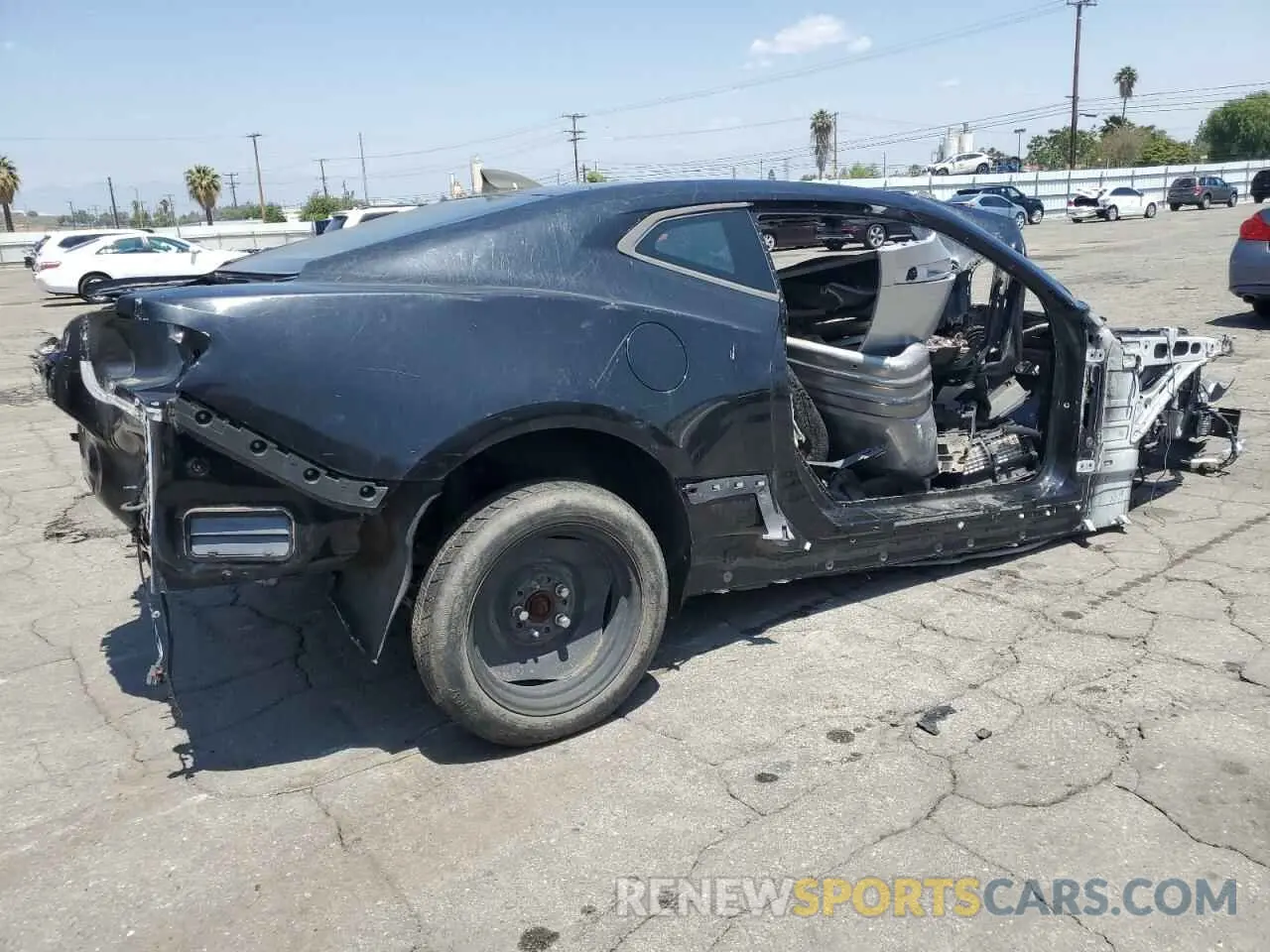 3 Photograph of a damaged car 1G1FB1RS5L0119125 CHEVROLET CAMARO 2020