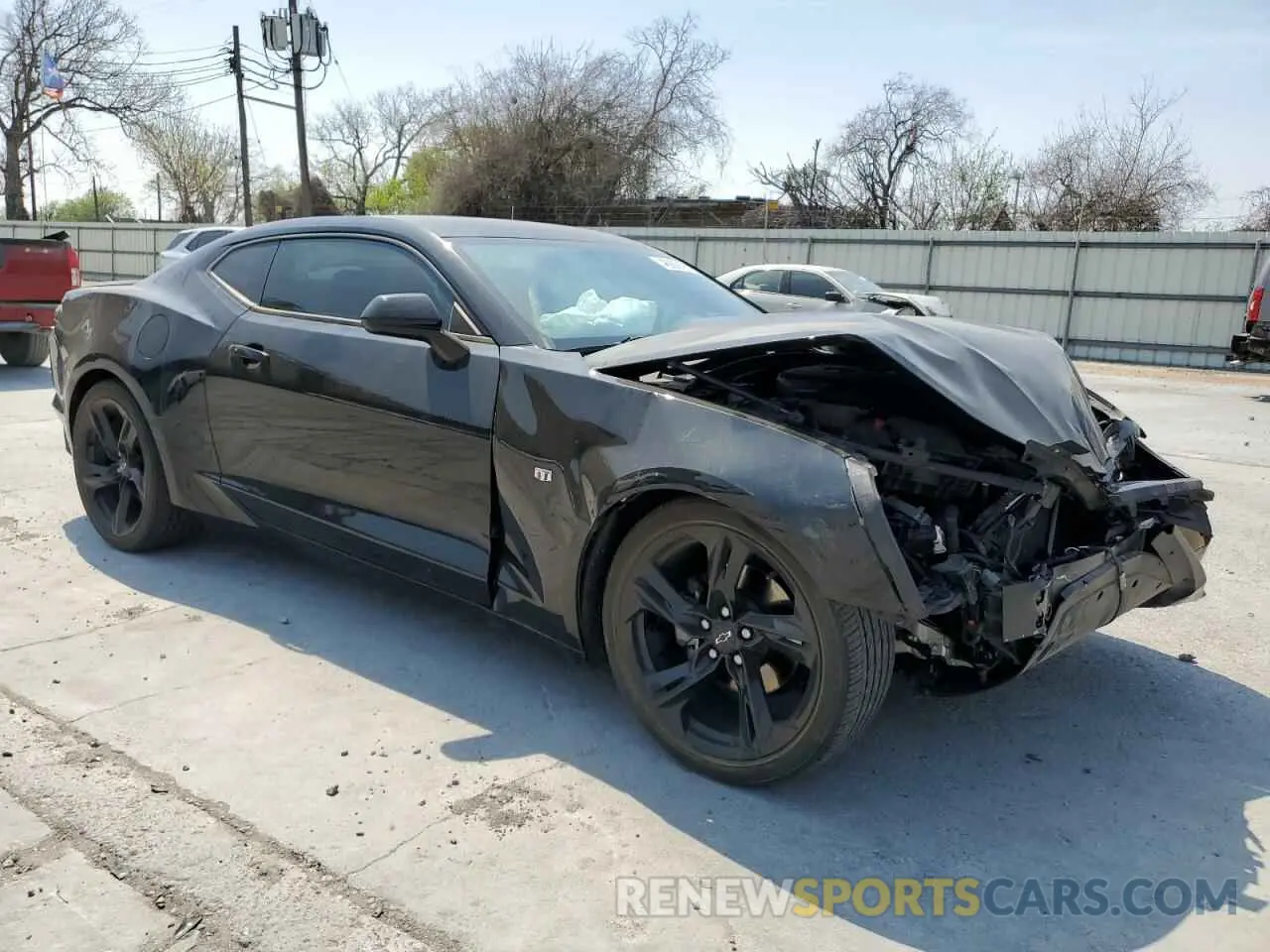 4 Photograph of a damaged car 1G1FB1RS5L0148172 CHEVROLET CAMARO 2020