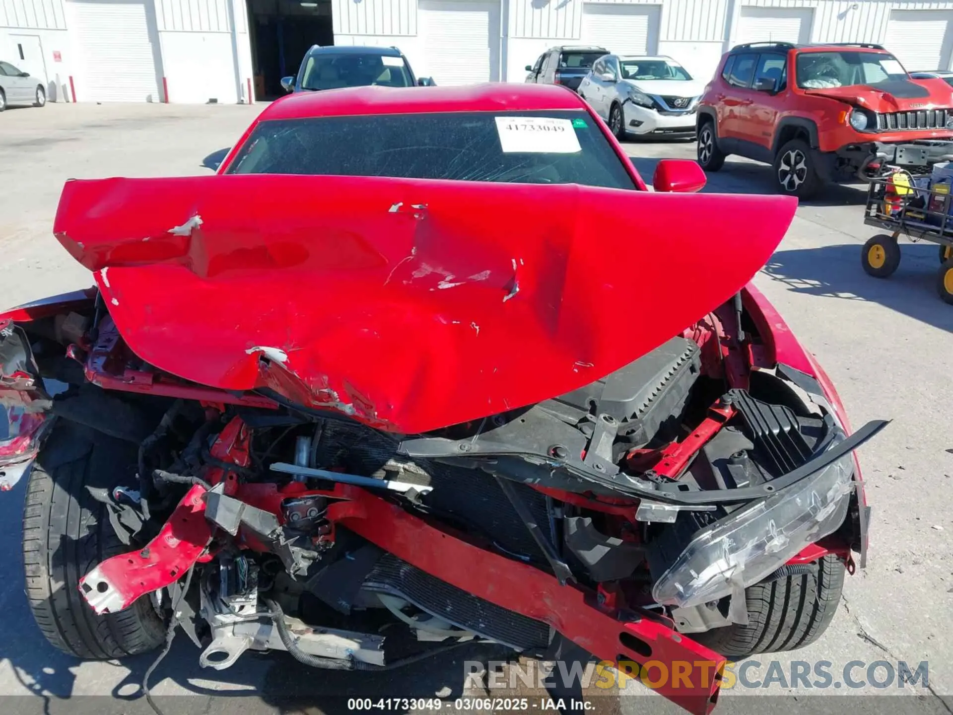 12 Photograph of a damaged car 1G1FB1RS6L0109154 CHEVROLET CAMARO 2020