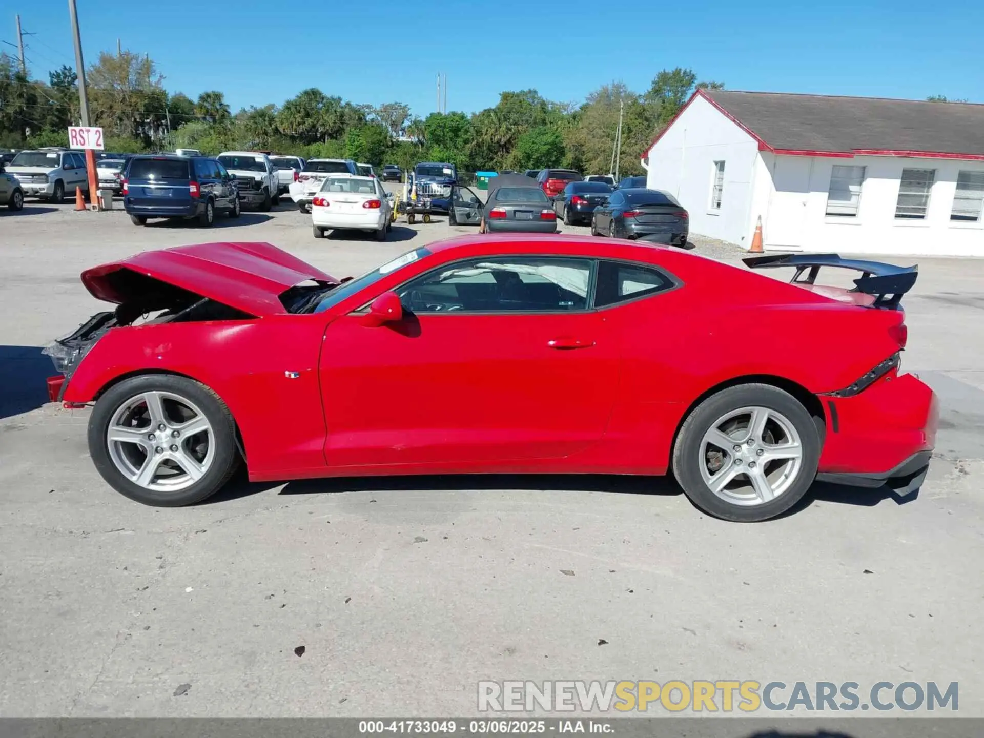 14 Photograph of a damaged car 1G1FB1RS6L0109154 CHEVROLET CAMARO 2020