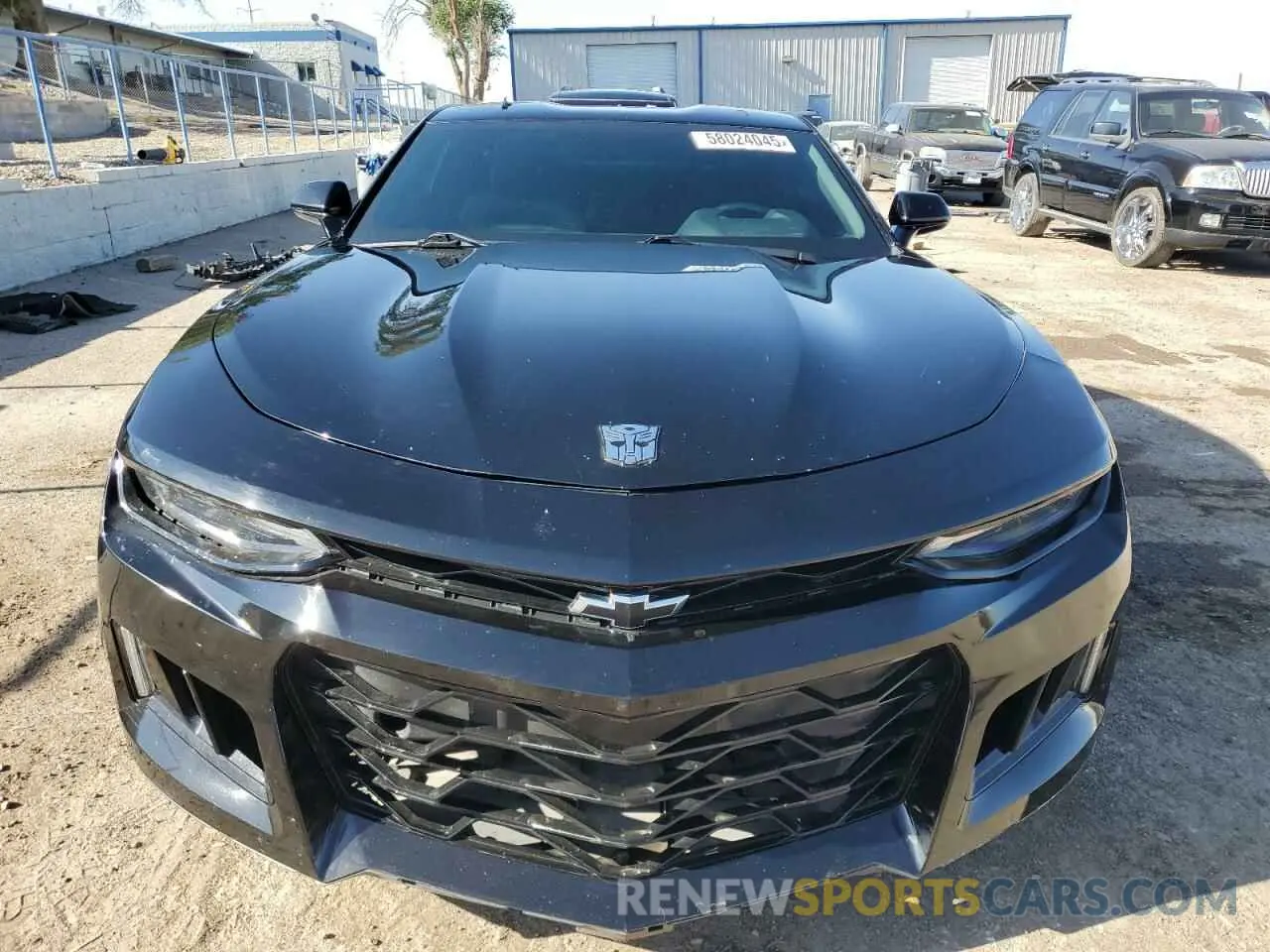 5 Photograph of a damaged car 1G1FB1RS6L0113379 CHEVROLET CAMARO 2020