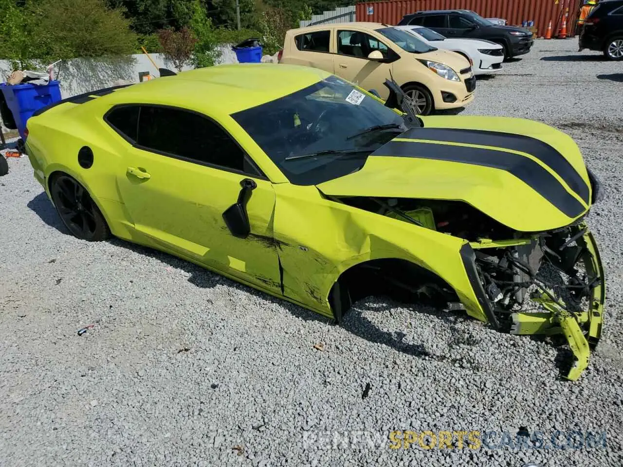4 Photograph of a damaged car 1G1FB1RS7L0107512 CHEVROLET CAMARO 2020
