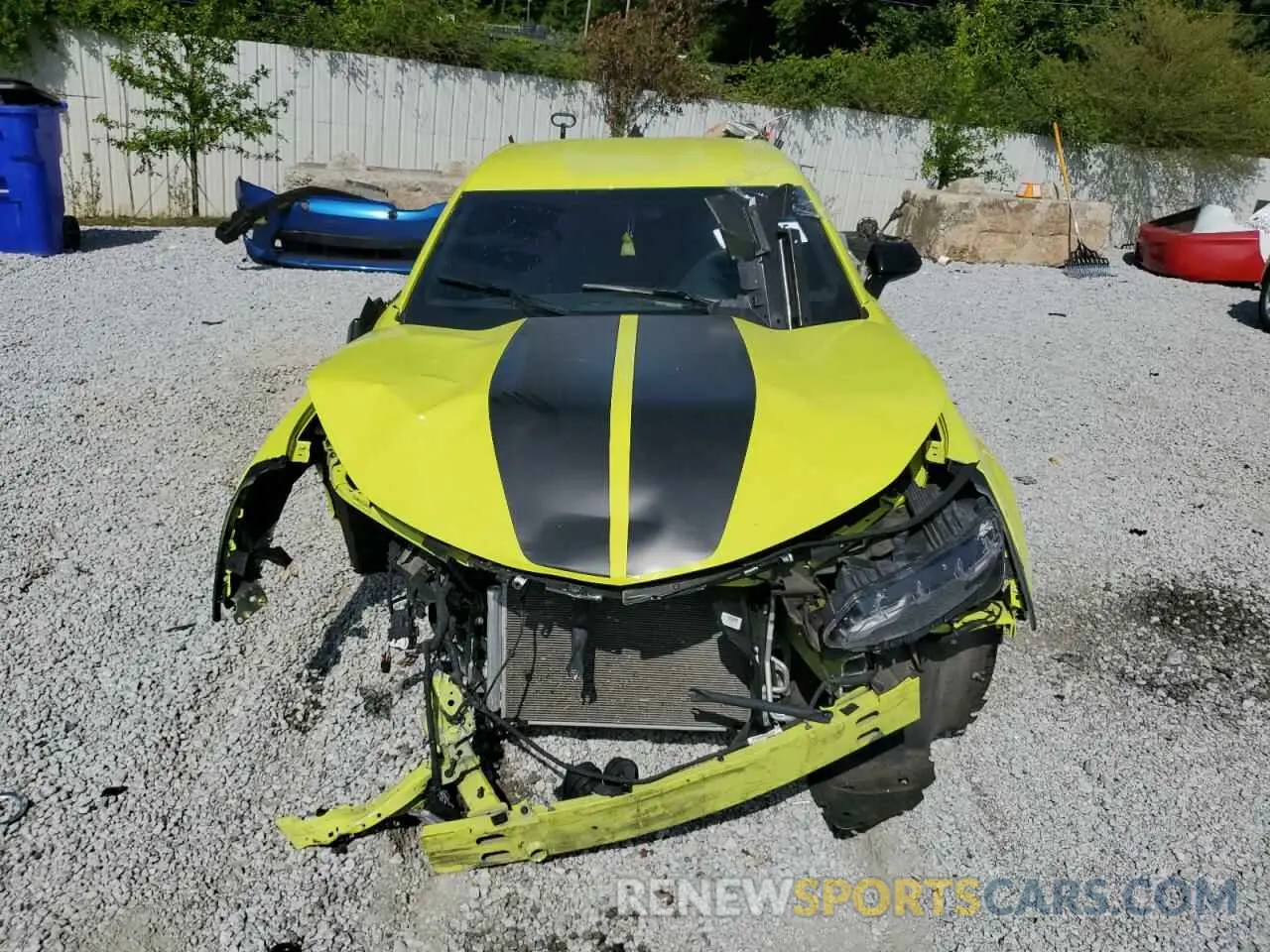 5 Photograph of a damaged car 1G1FB1RS7L0107512 CHEVROLET CAMARO 2020