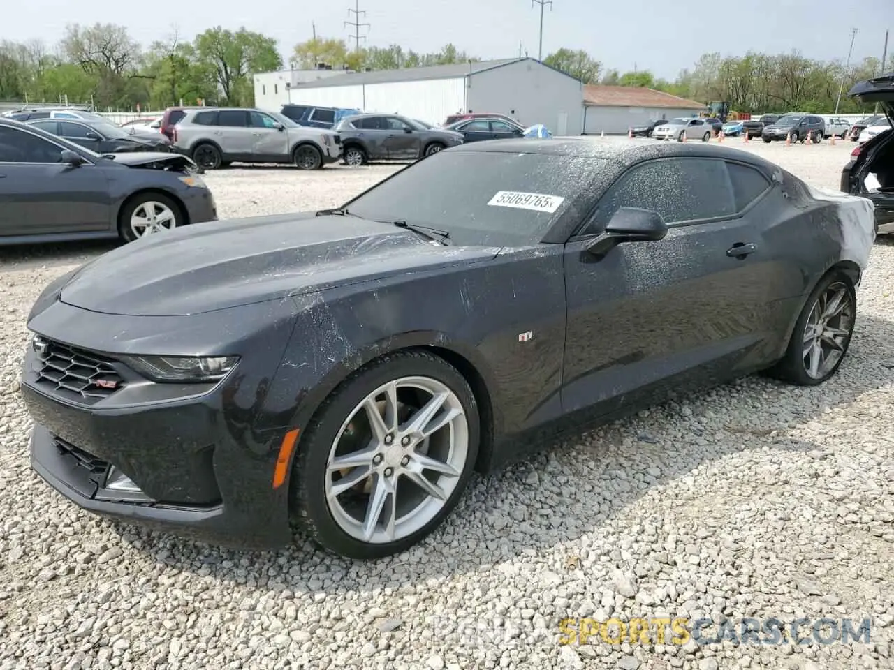 1 Photograph of a damaged car 1G1FB1RS8L0108605 CHEVROLET CAMARO 2020