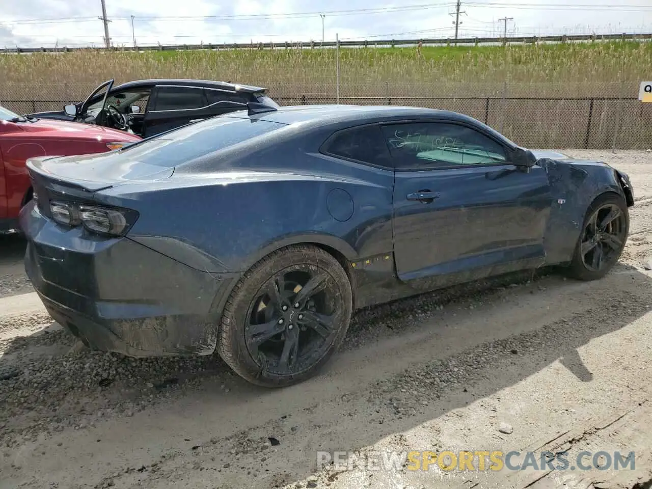 3 Photograph of a damaged car 1G1FB1RS8L0123444 CHEVROLET CAMARO 2020