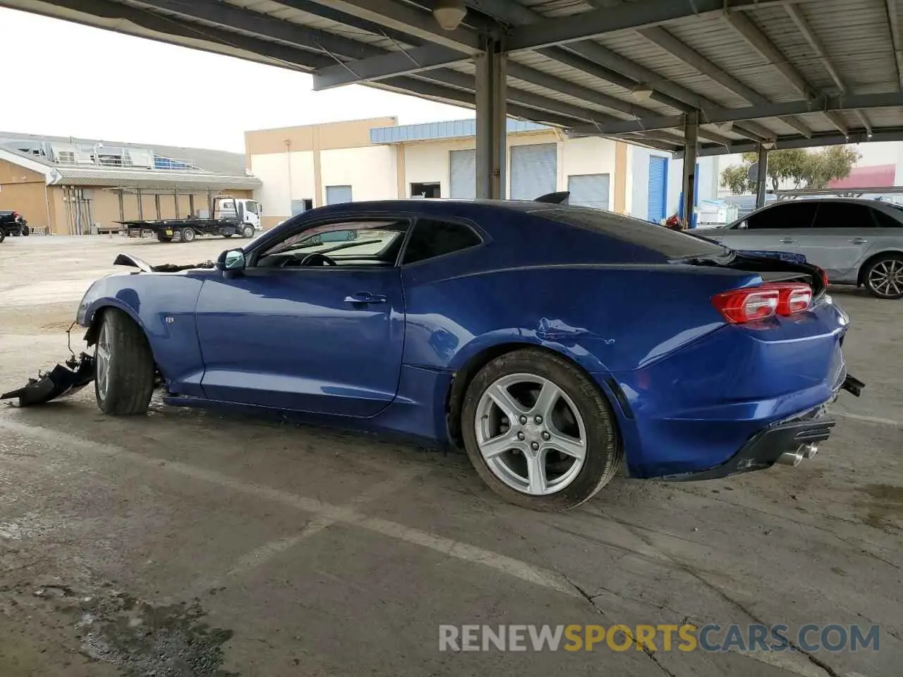 2 Photograph of a damaged car 1G1FB1RS8L0145461 CHEVROLET CAMARO 2020