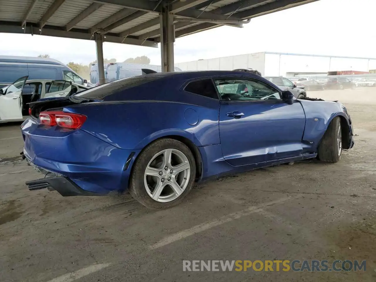 3 Photograph of a damaged car 1G1FB1RS8L0145461 CHEVROLET CAMARO 2020