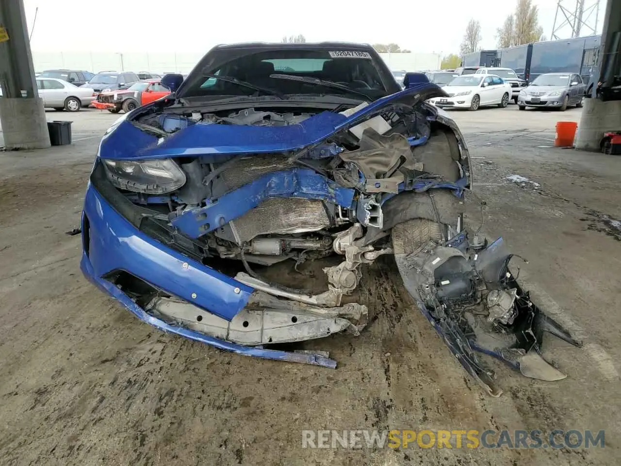 5 Photograph of a damaged car 1G1FB1RS8L0145461 CHEVROLET CAMARO 2020