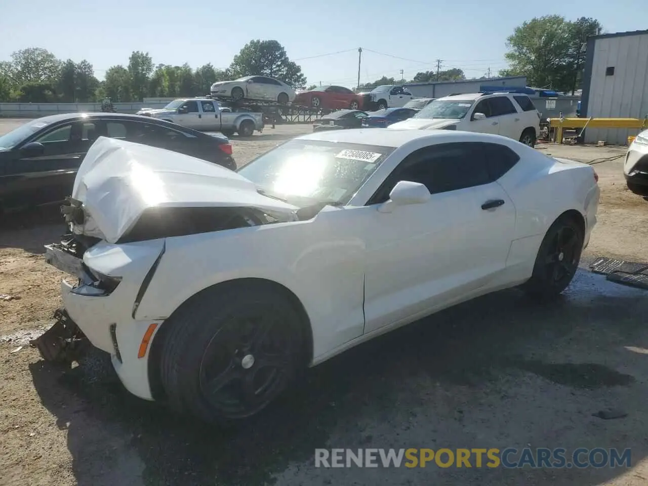 1 Photograph of a damaged car 1G1FB1RS9L0108175 CHEVROLET CAMARO 2020