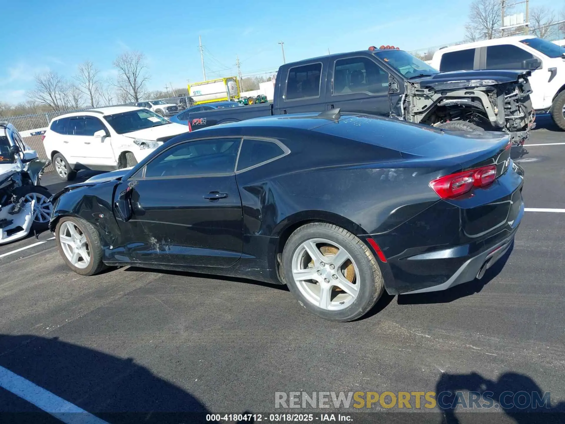 14 Photograph of a damaged car 1G1FB1RSXL0112266 CHEVROLET CAMARO 2020