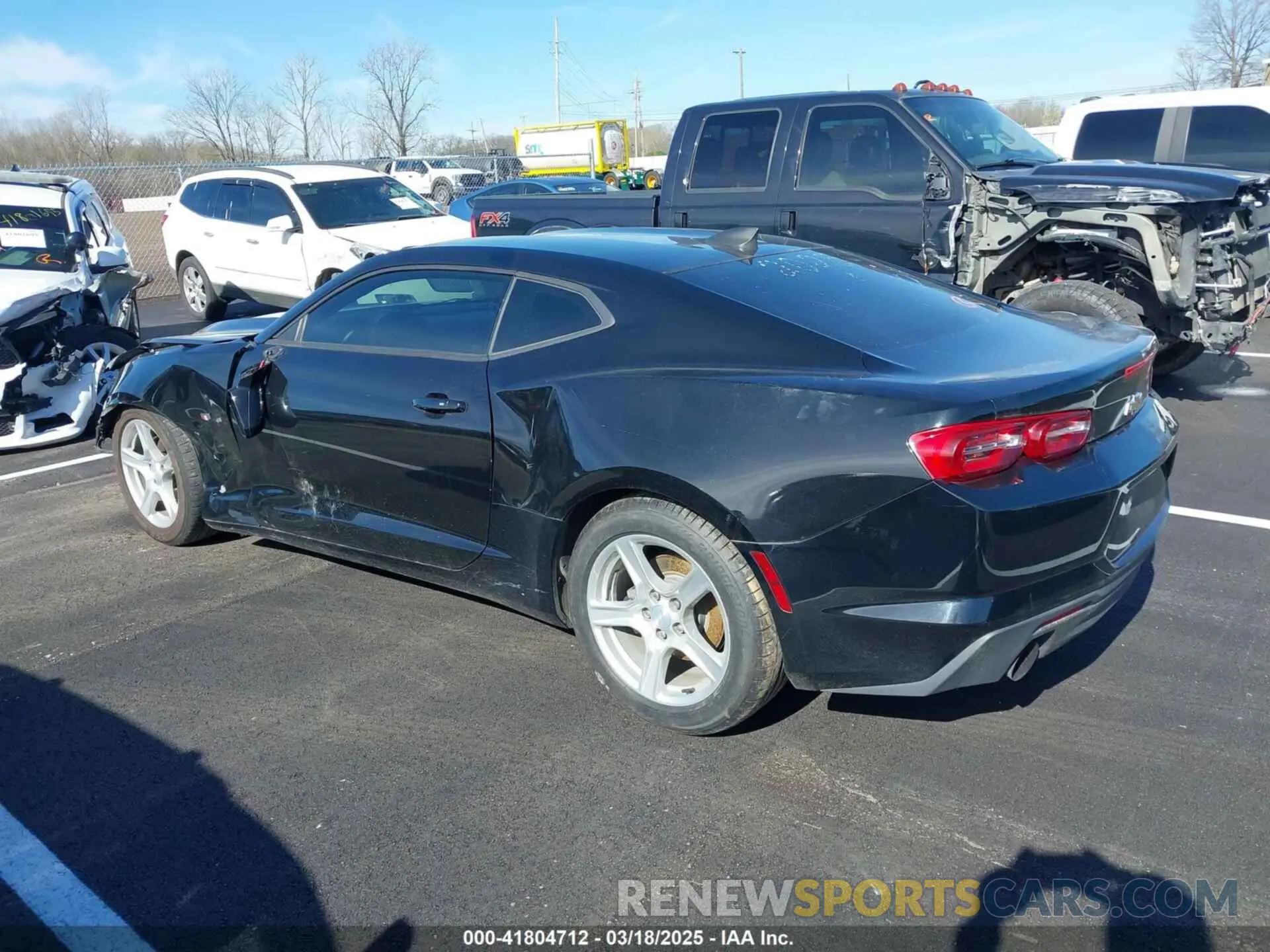 3 Photograph of a damaged car 1G1FB1RSXL0112266 CHEVROLET CAMARO 2020