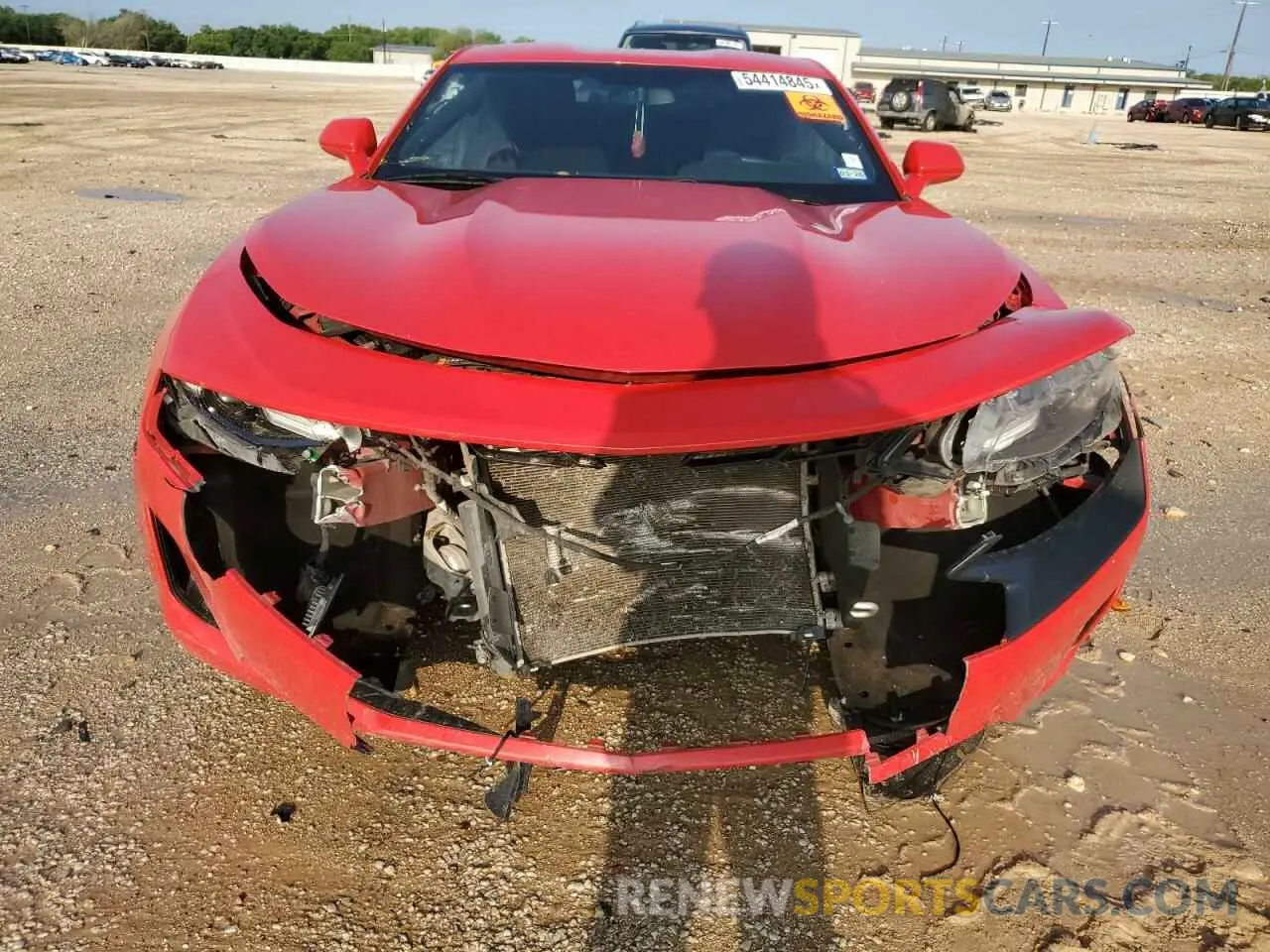 5 Photograph of a damaged car 1G1FB1RSXL0114132 CHEVROLET CAMARO 2020