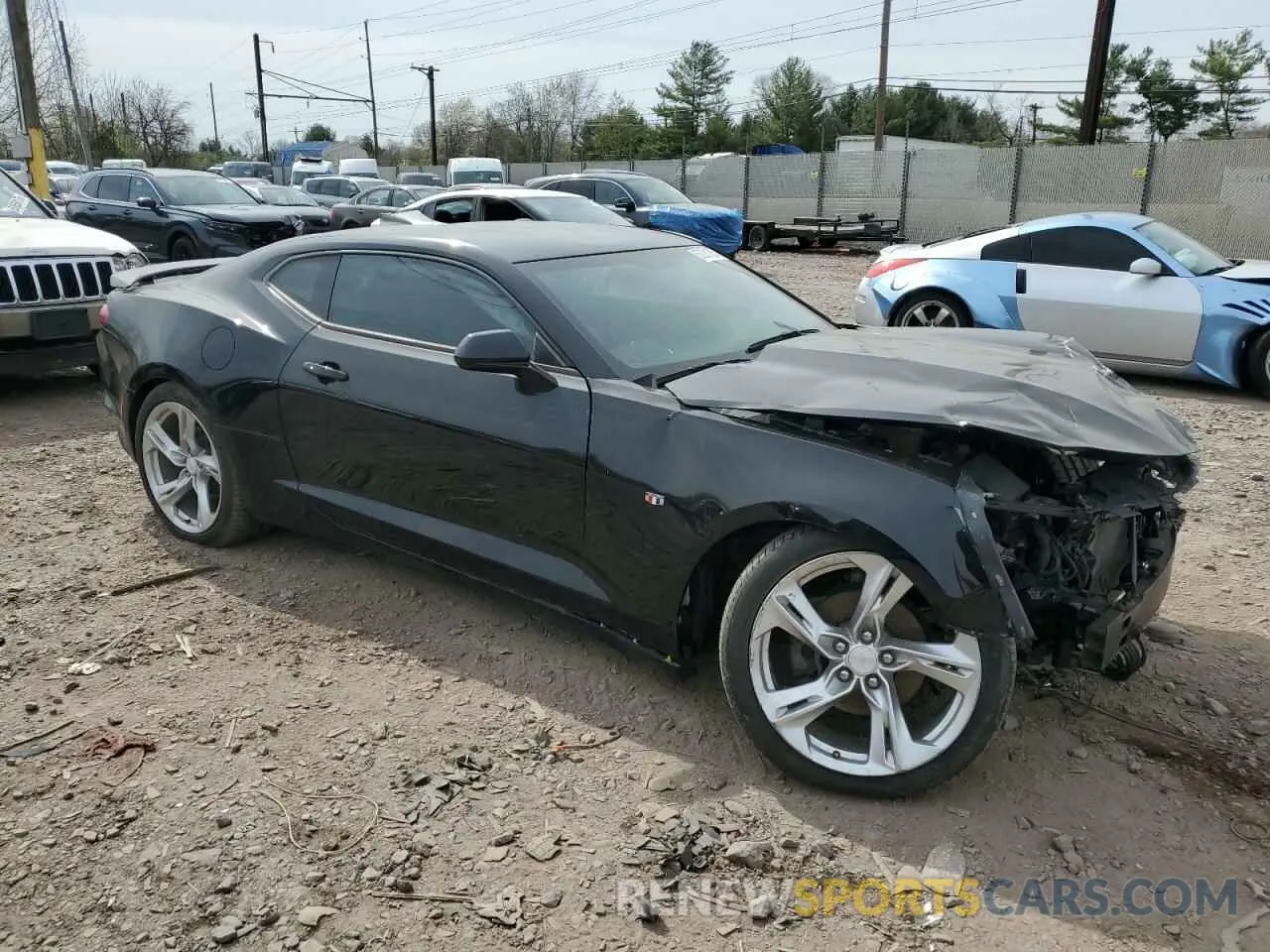 4 Photograph of a damaged car 1G1FB1RSXL0118018 CHEVROLET CAMARO 2020
