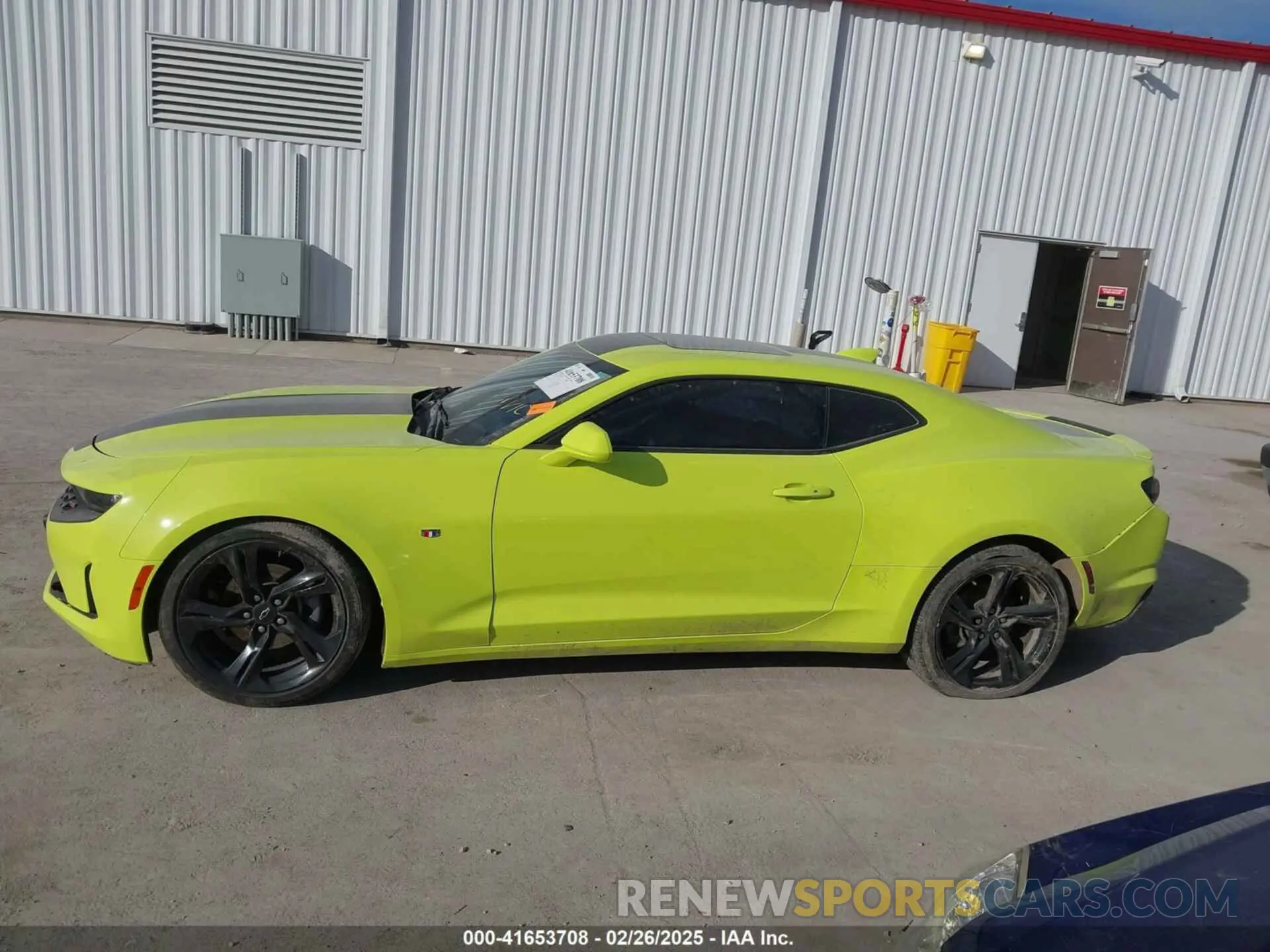 14 Photograph of a damaged car 1G1FB1RSXL0130718 CHEVROLET CAMARO 2020