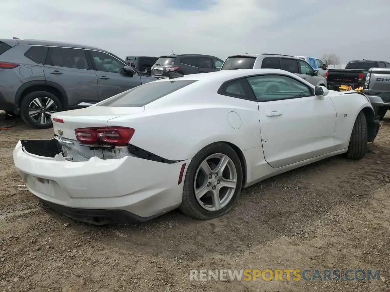 3 Photograph of a damaged car 1G1FB1RX0L0116838 CHEVROLET CAMARO 2020