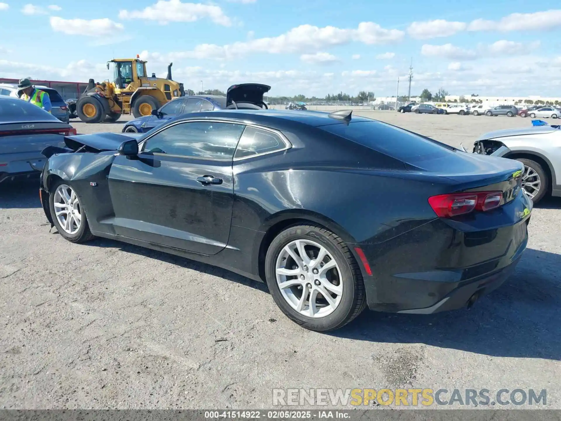 3 Photograph of a damaged car 1G1FB1RX1L0133714 CHEVROLET CAMARO 2020