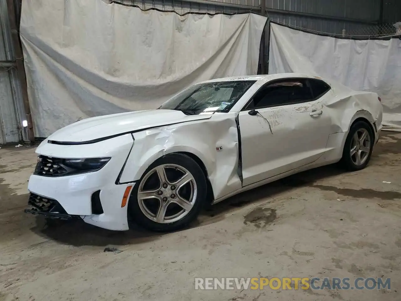 1 Photograph of a damaged car 1G1FB1RX2L0110202 CHEVROLET CAMARO 2020