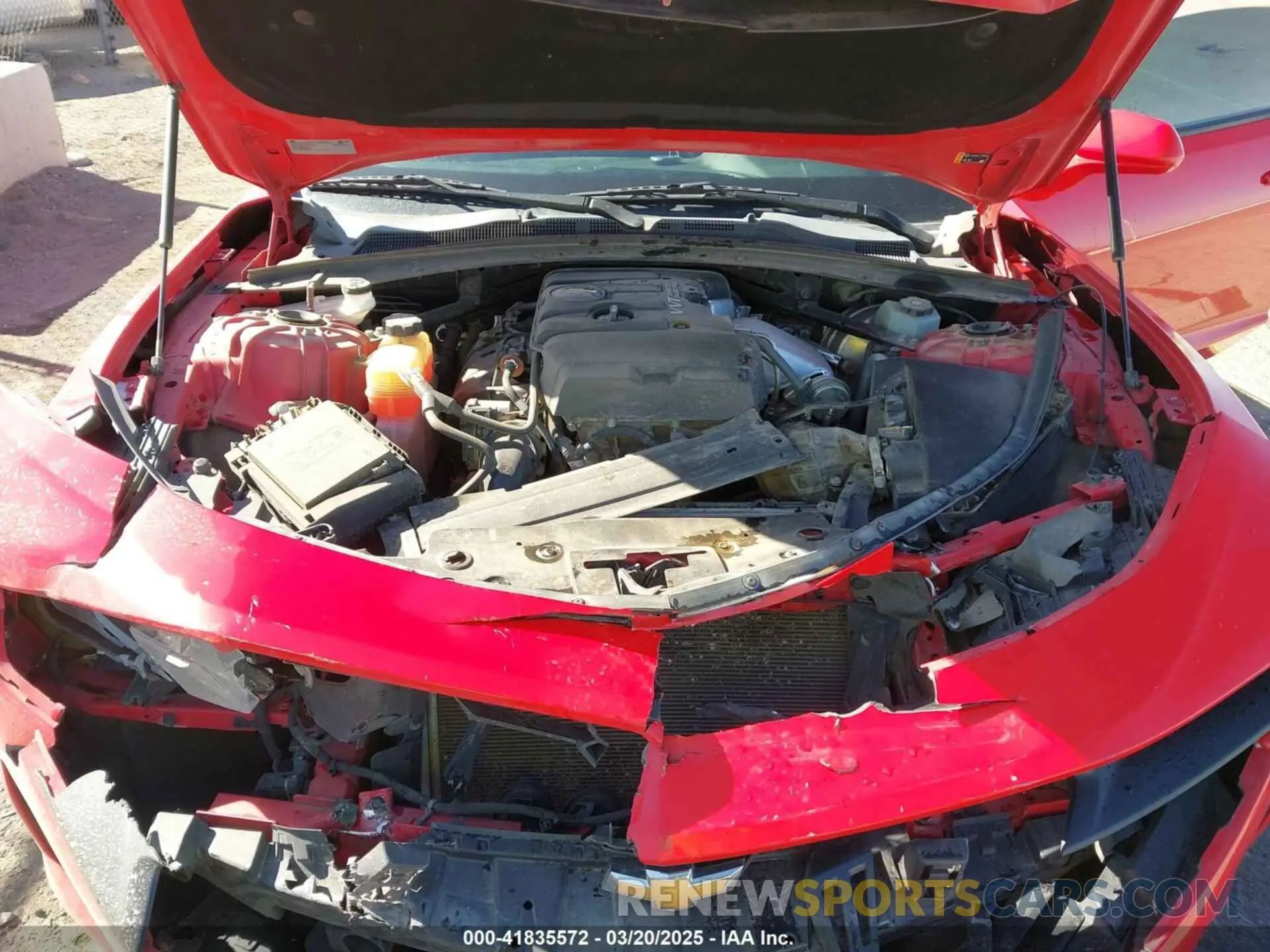 10 Photograph of a damaged car 1G1FB1RX2L0122611 CHEVROLET CAMARO 2020