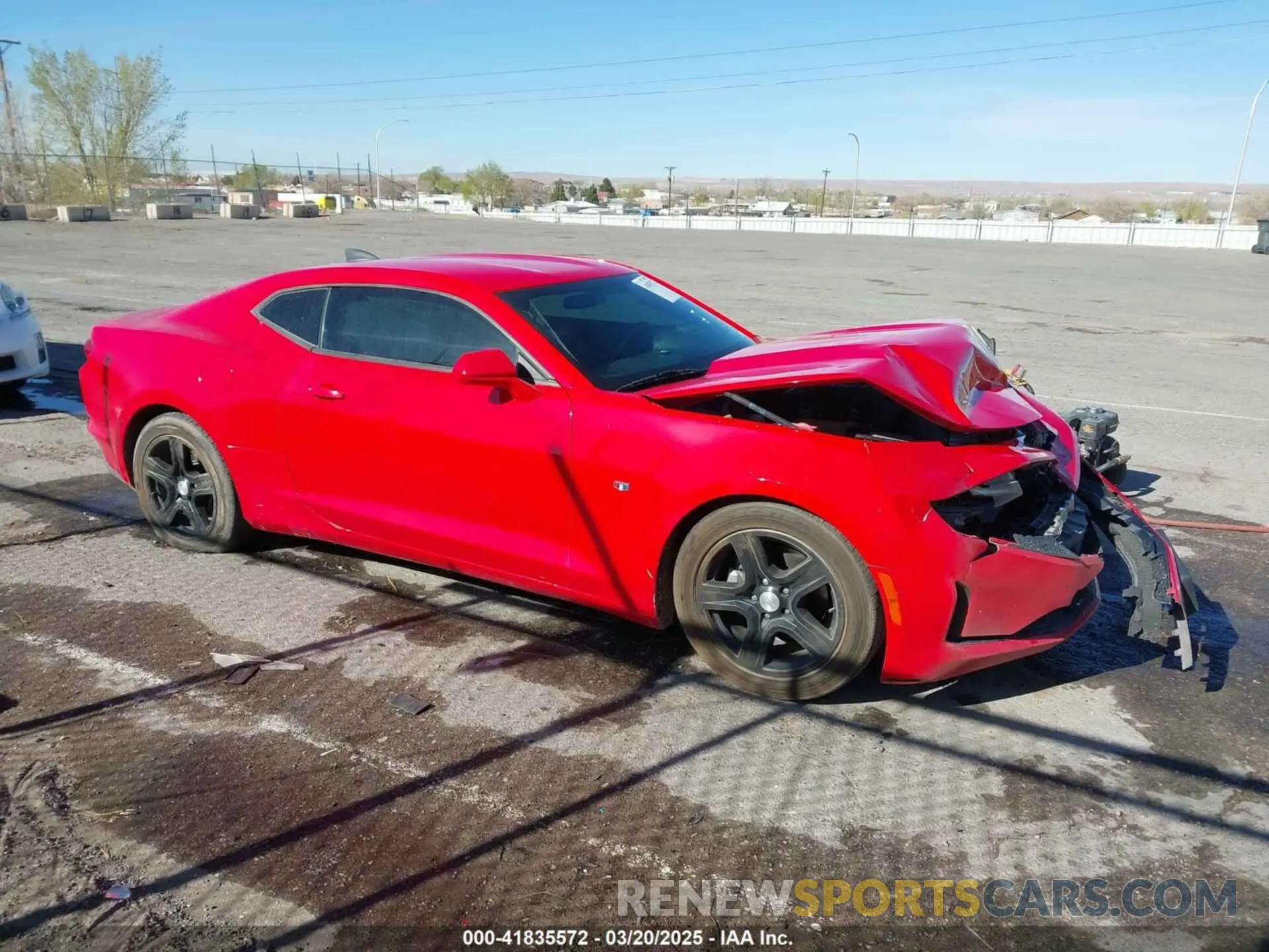 13 Photograph of a damaged car 1G1FB1RX2L0122611 CHEVROLET CAMARO 2020