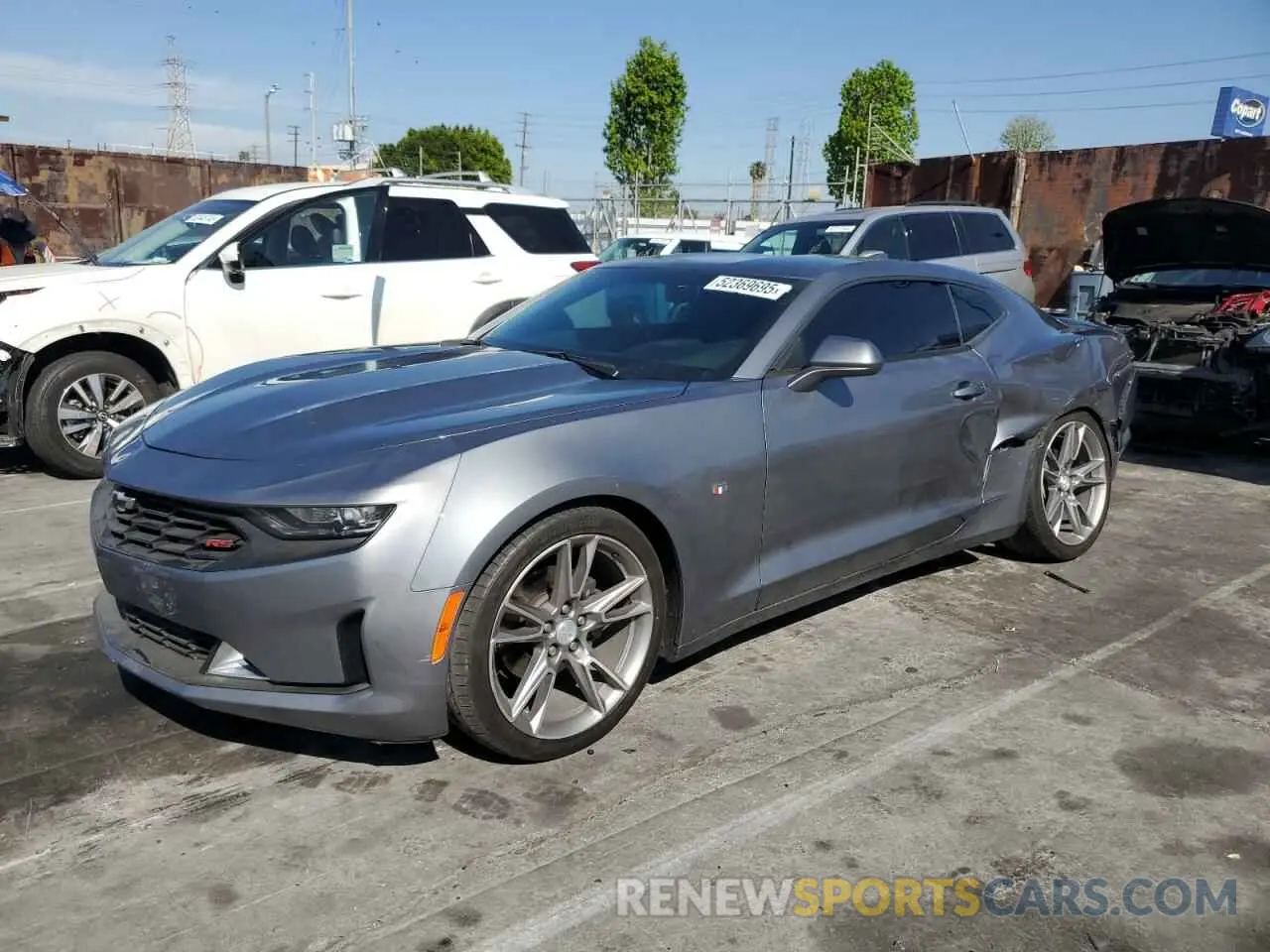 1 Photograph of a damaged car 1G1FB1RX3L0135464 CHEVROLET CAMARO 2020