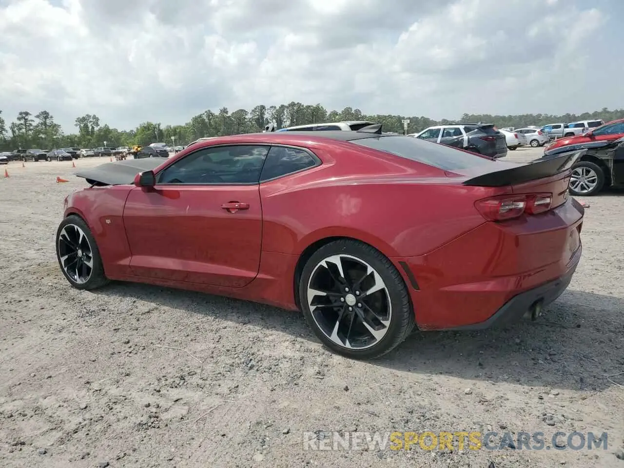 2 Photograph of a damaged car 1G1FB1RX4L0114302 CHEVROLET CAMARO 2020