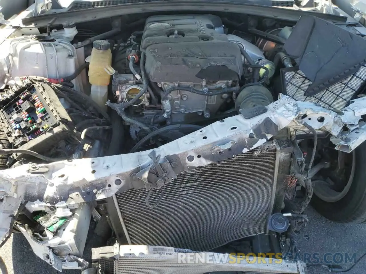11 Photograph of a damaged car 1G1FB1RX5L0136826 CHEVROLET CAMARO 2020