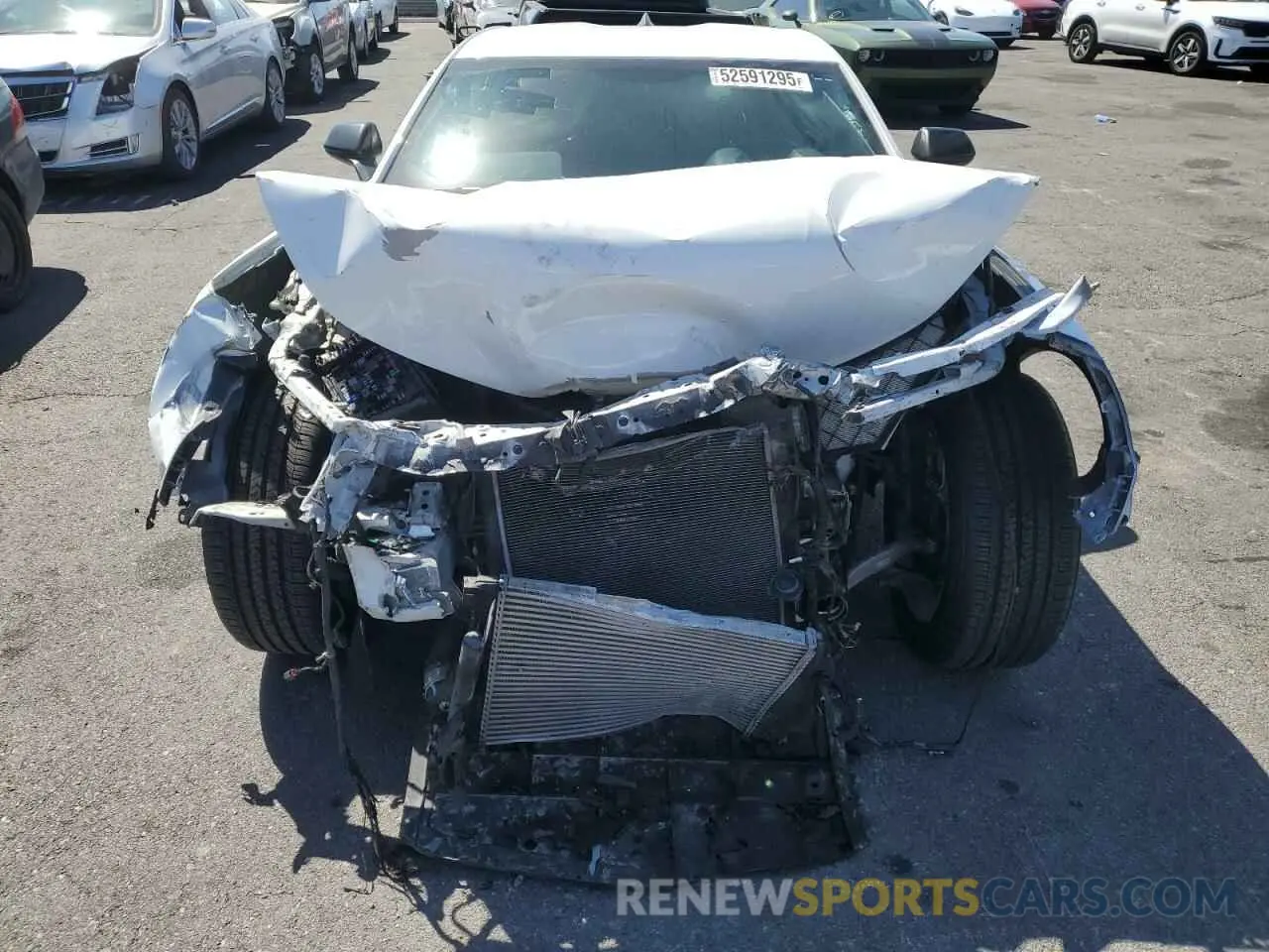 5 Photograph of a damaged car 1G1FB1RX5L0136826 CHEVROLET CAMARO 2020