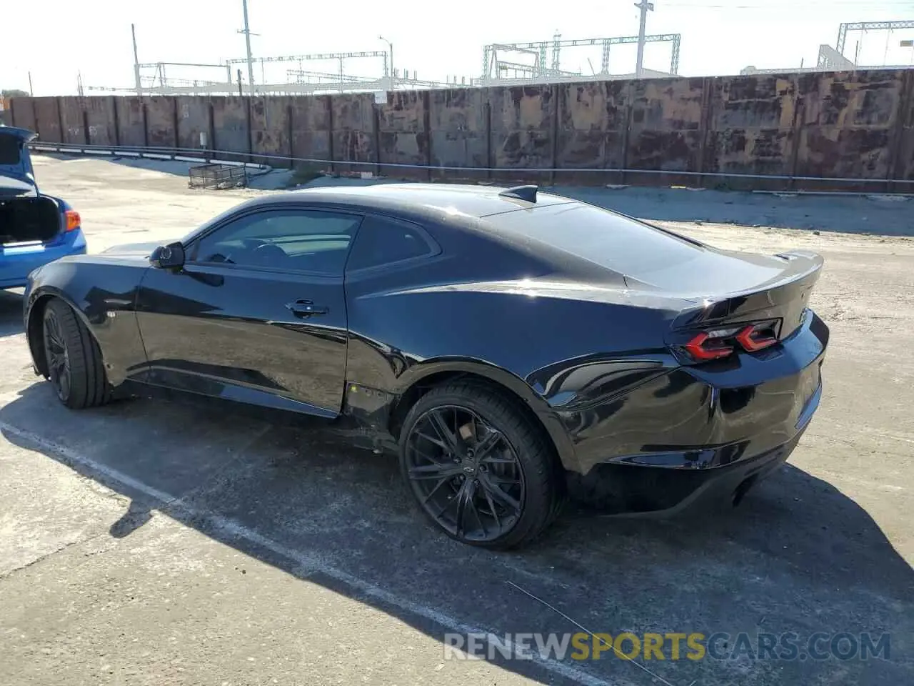 2 Photograph of a damaged car 1G1FB1RX6L0114866 CHEVROLET CAMARO 2020